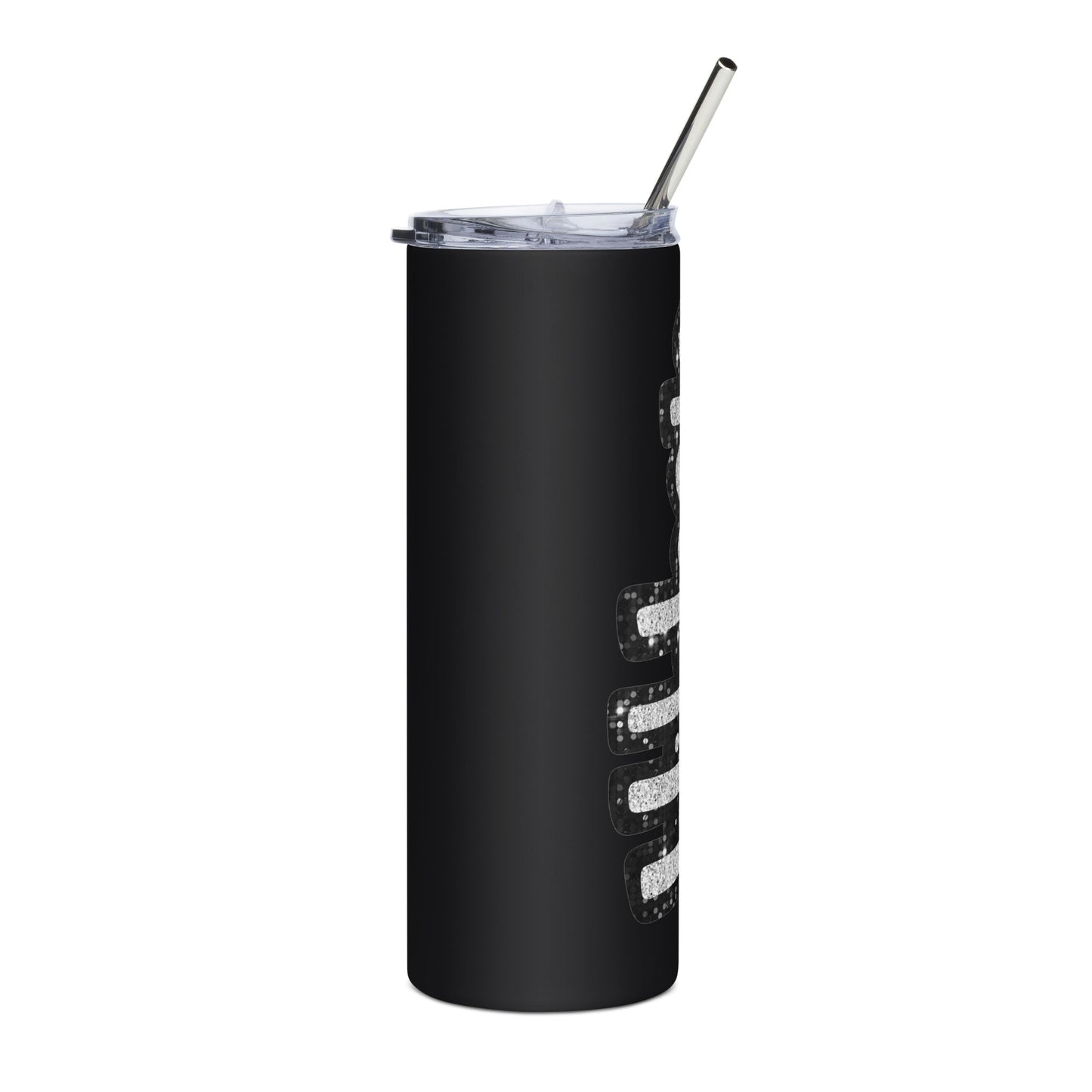 Black Wildcats Stainless steel tumbler