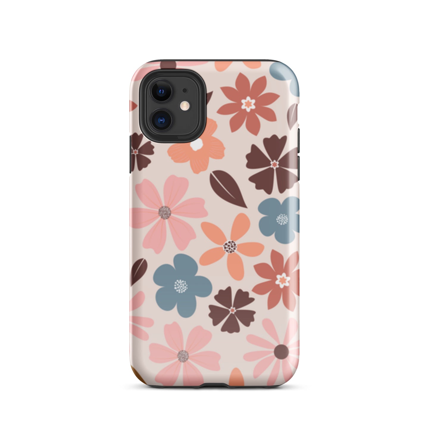 Groovy Flowers tough iPhone case