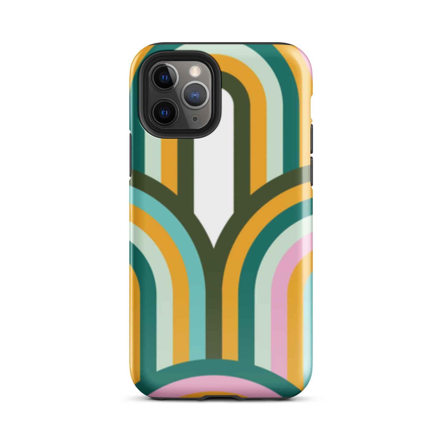 Geo Pastel tough iPhone case