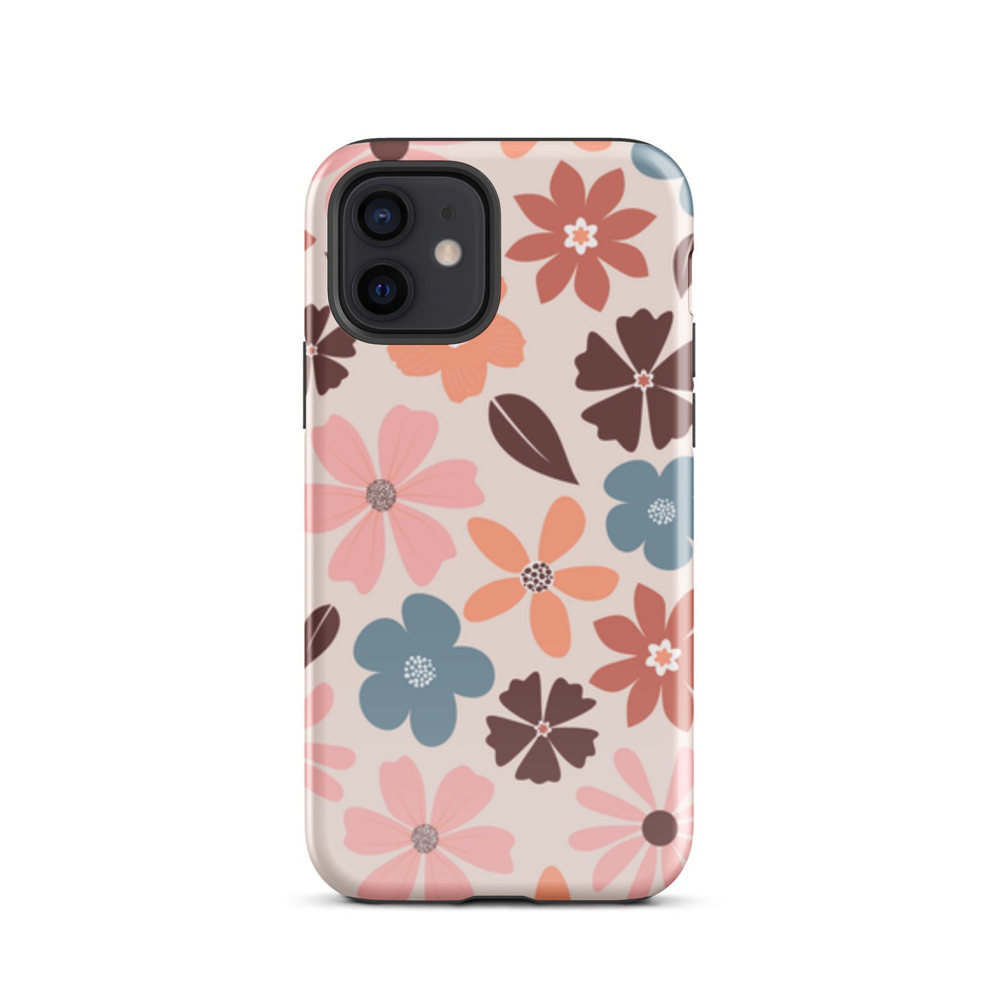 Groovy Flowers tough iPhone case