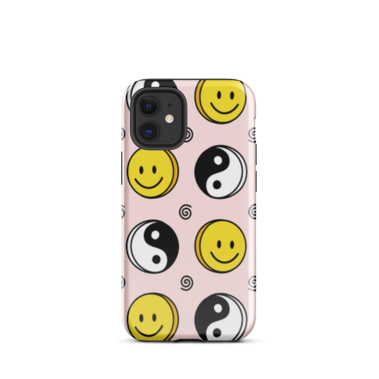 Yin Yang Smiles tough iPhone case