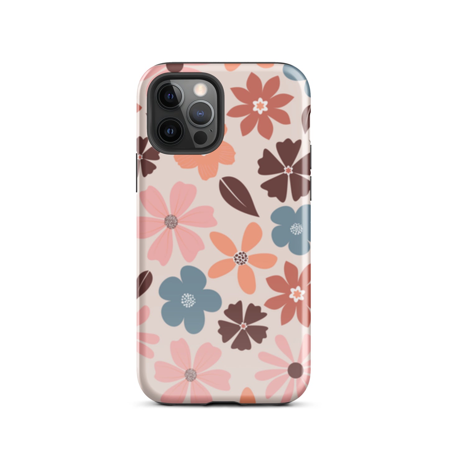 Groovy Flowers tough iPhone case