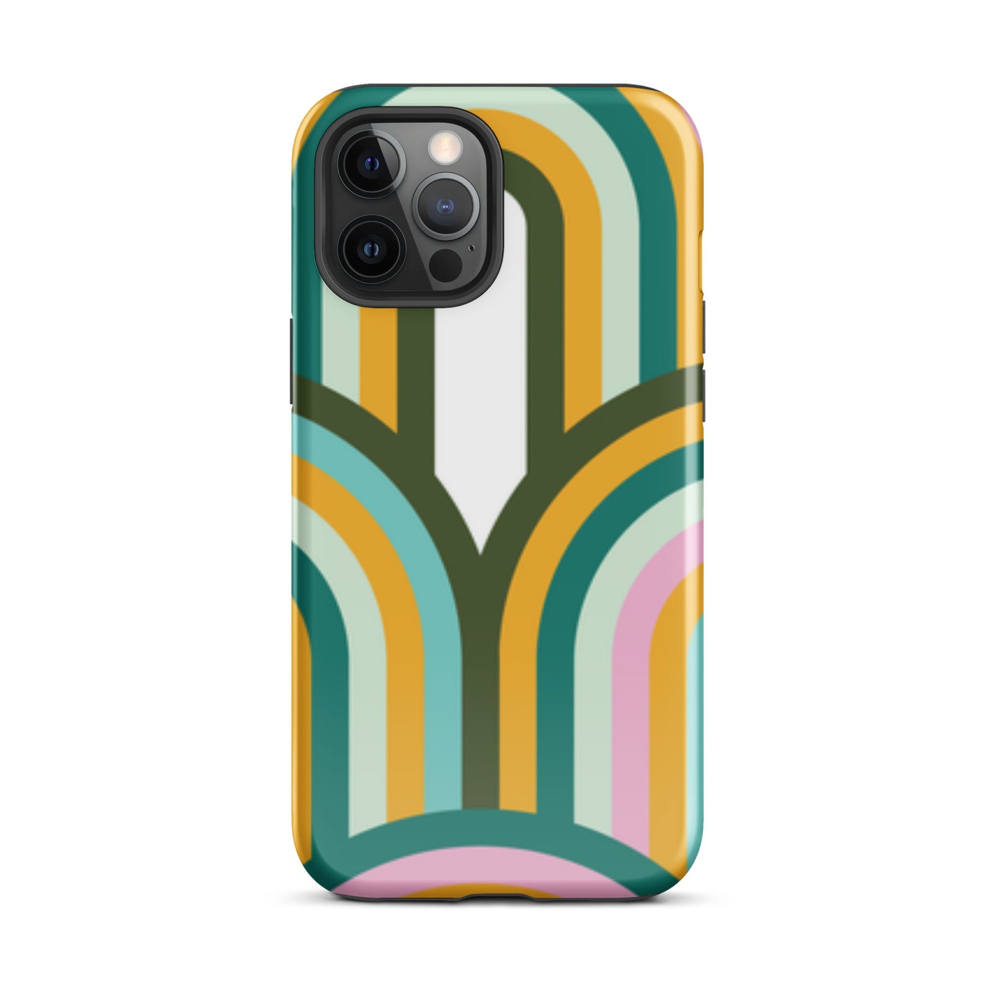 Geo Pastel tough iPhone case