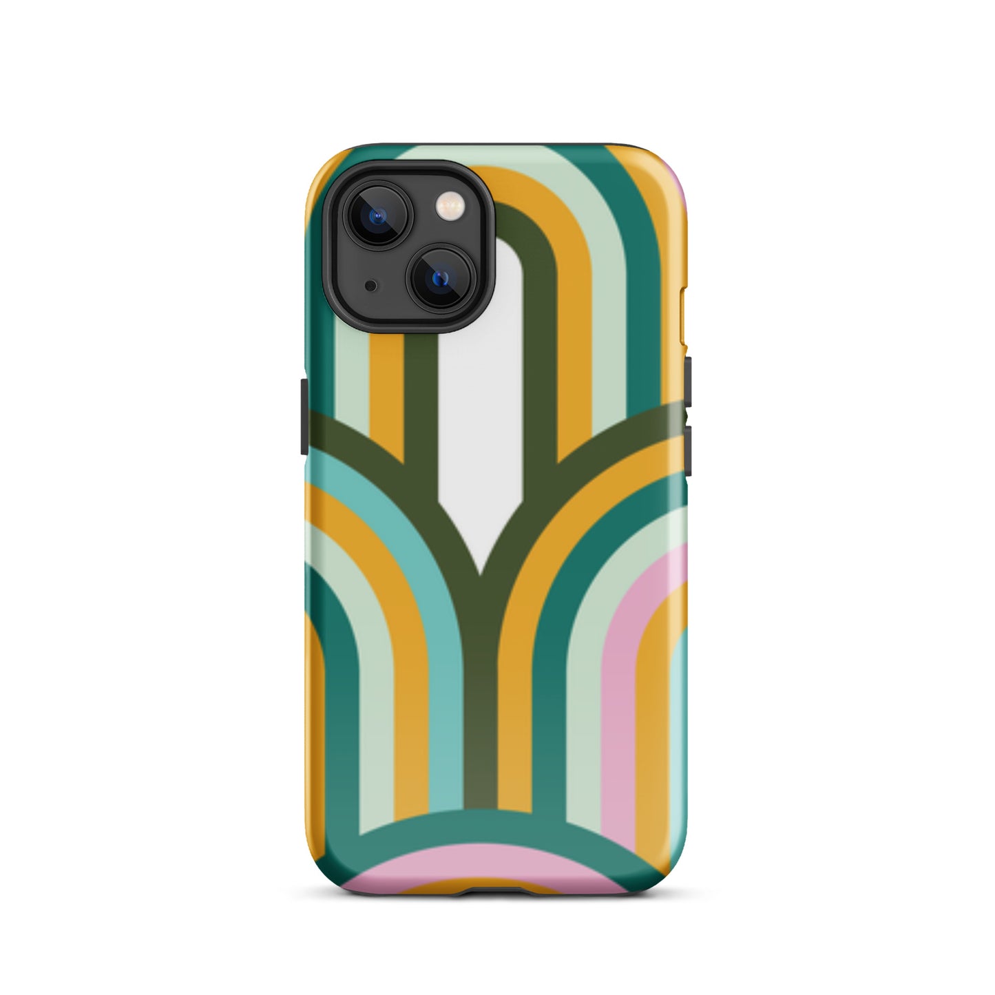 Geo Pastel tough iPhone case