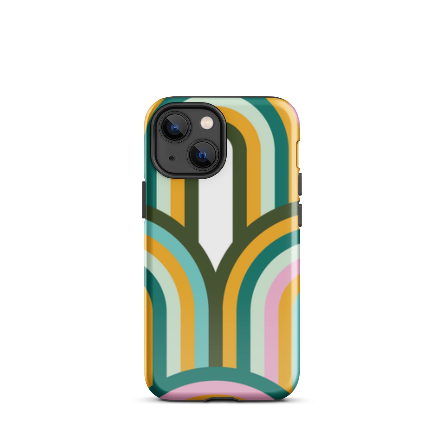 Geo Pastel tough iPhone case