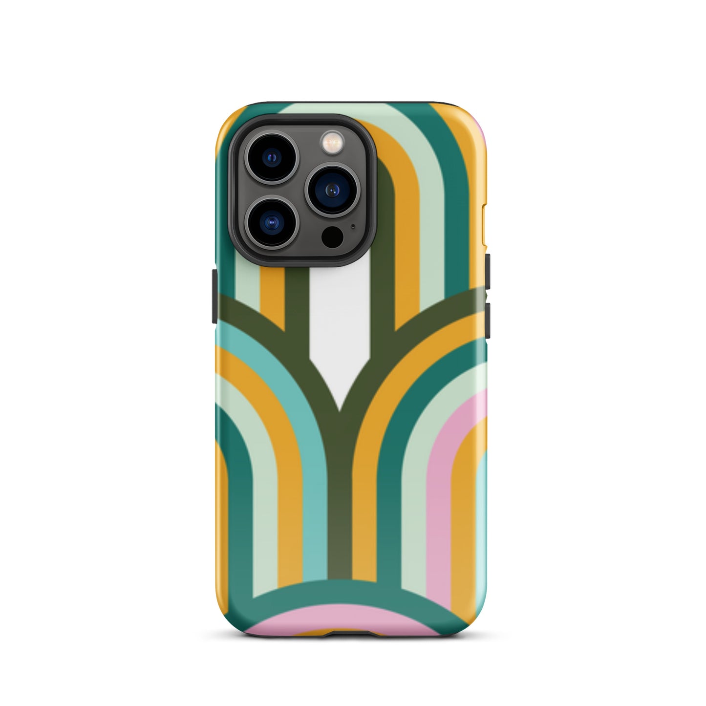 Geo Pastel tough iPhone case