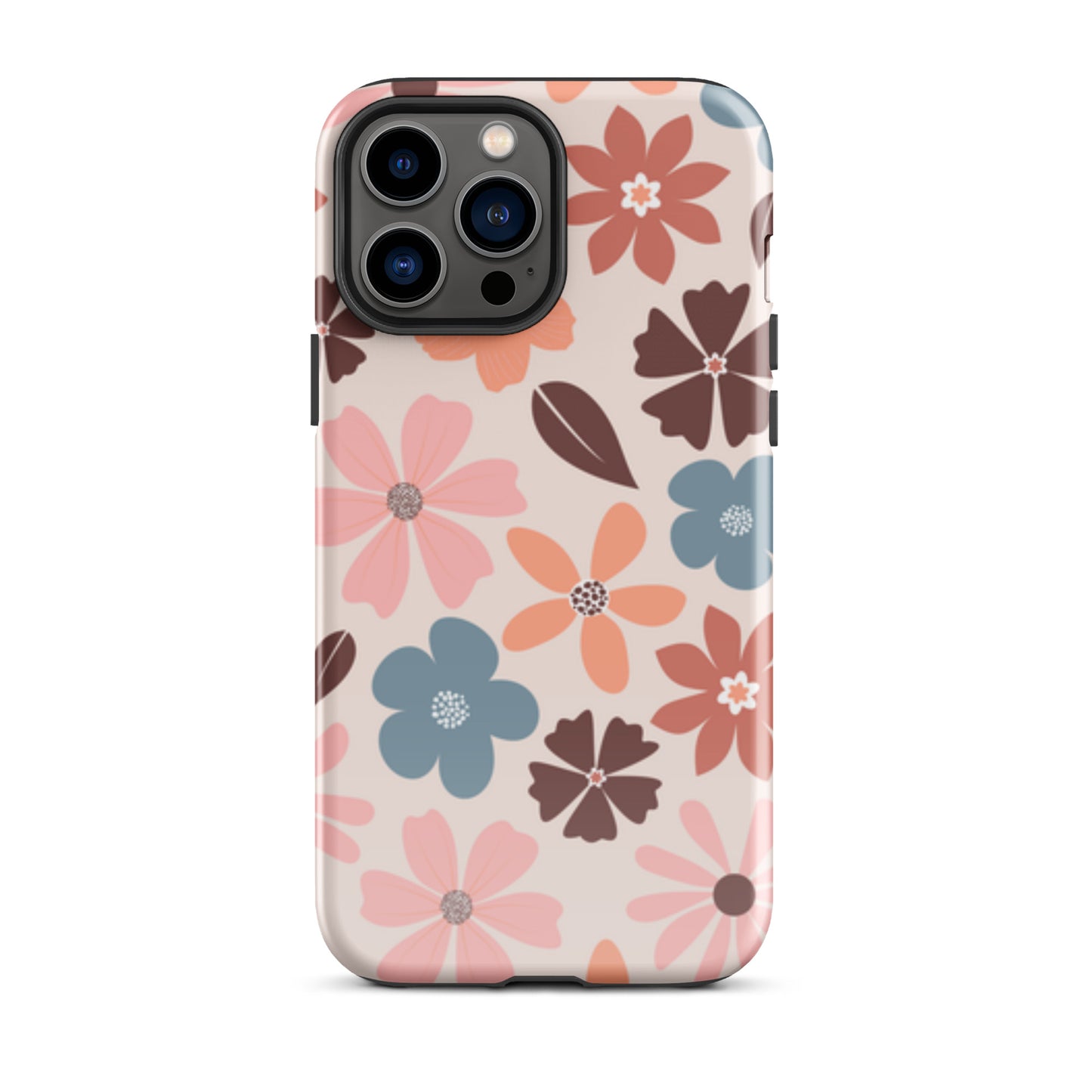 Groovy Flowers tough iPhone case