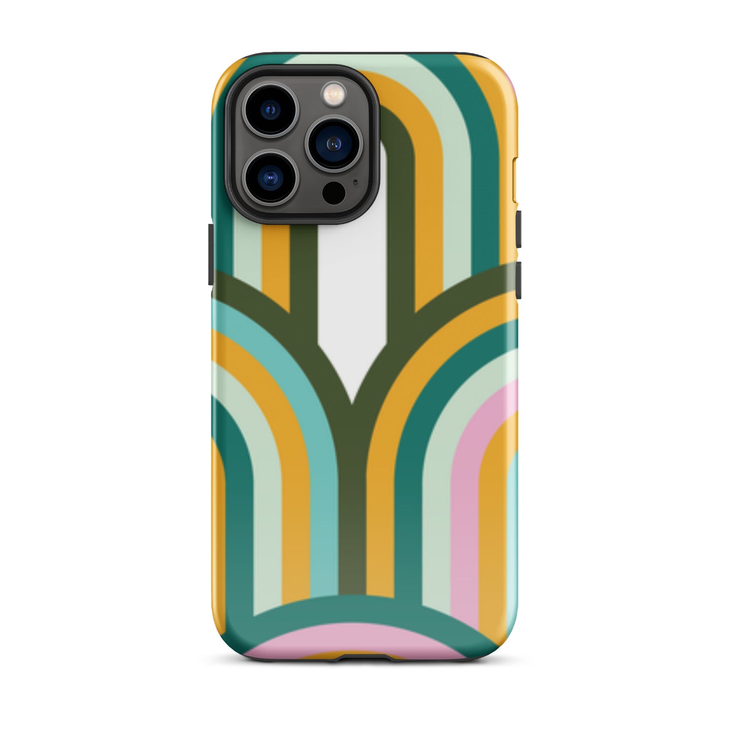 Geo Pastel tough iPhone case