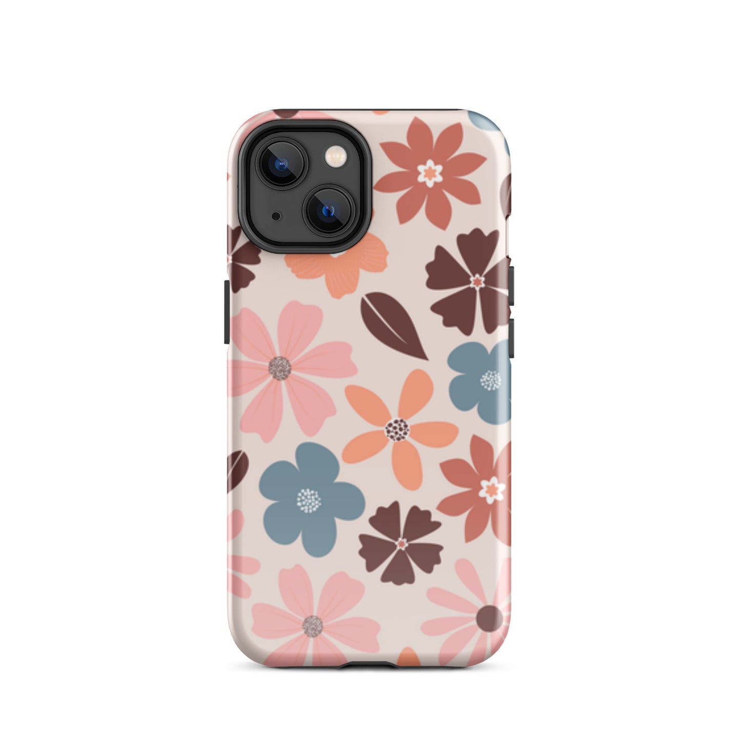 Groovy Flowers tough iPhone case