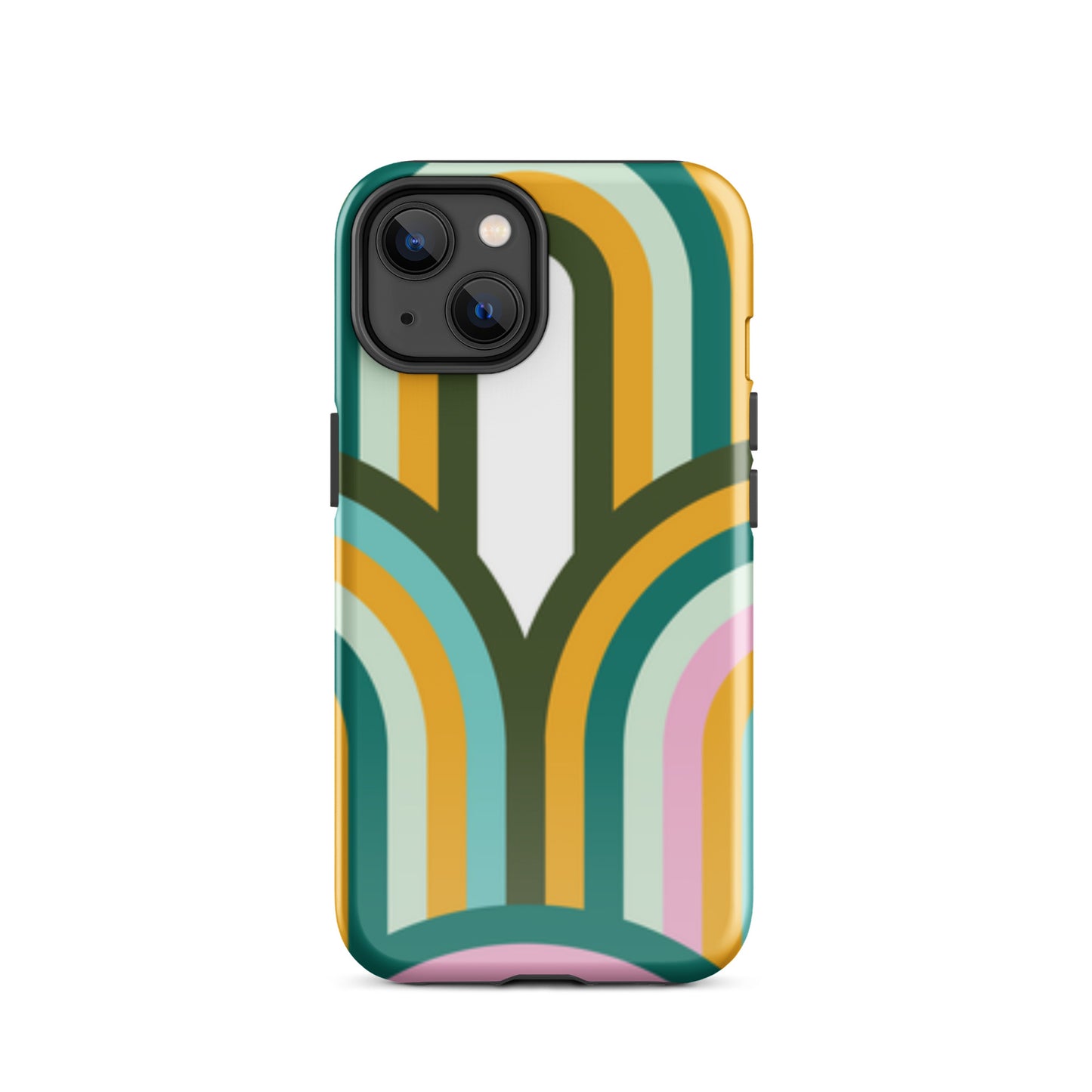 Geo Pastel tough iPhone case