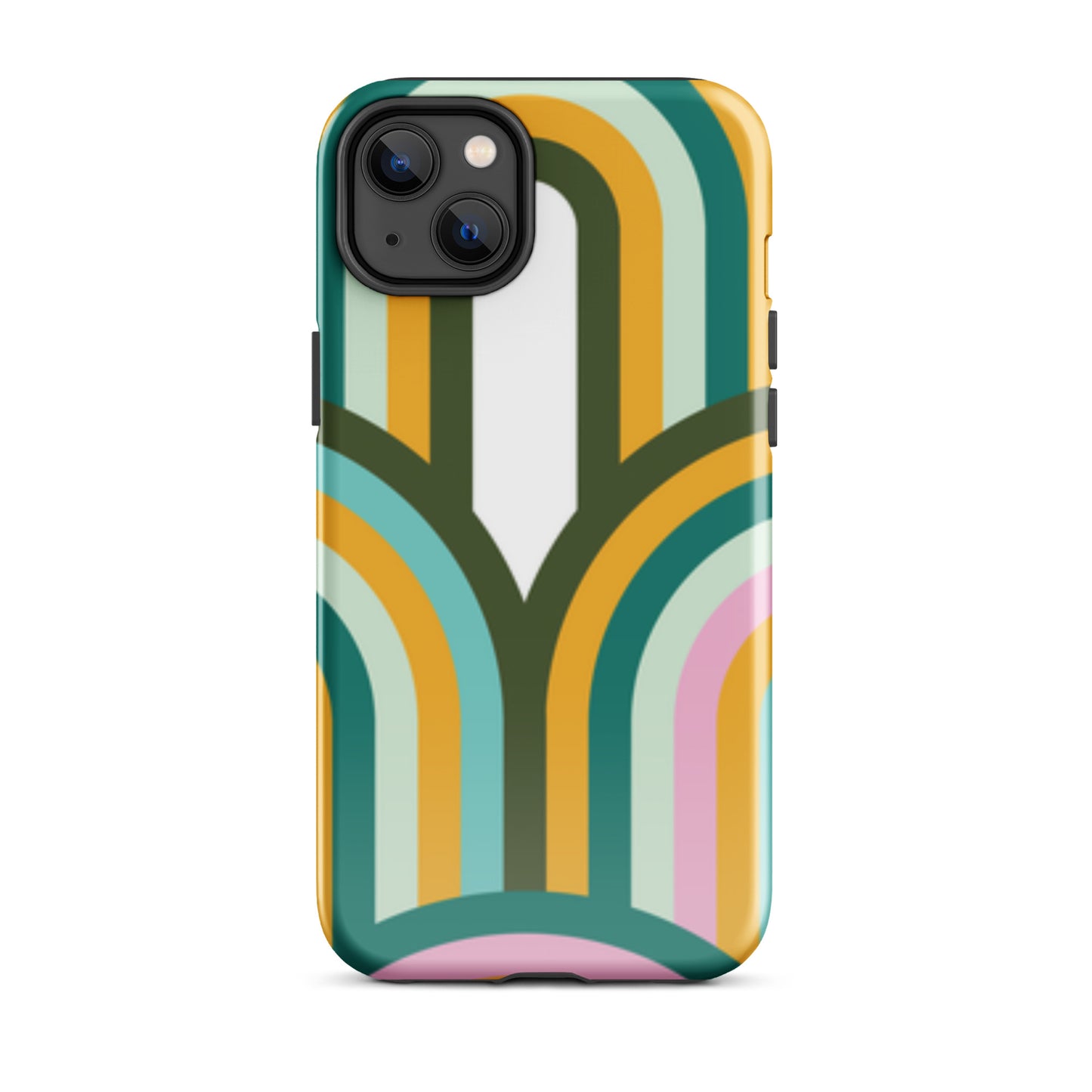 Geo Pastel tough iPhone case