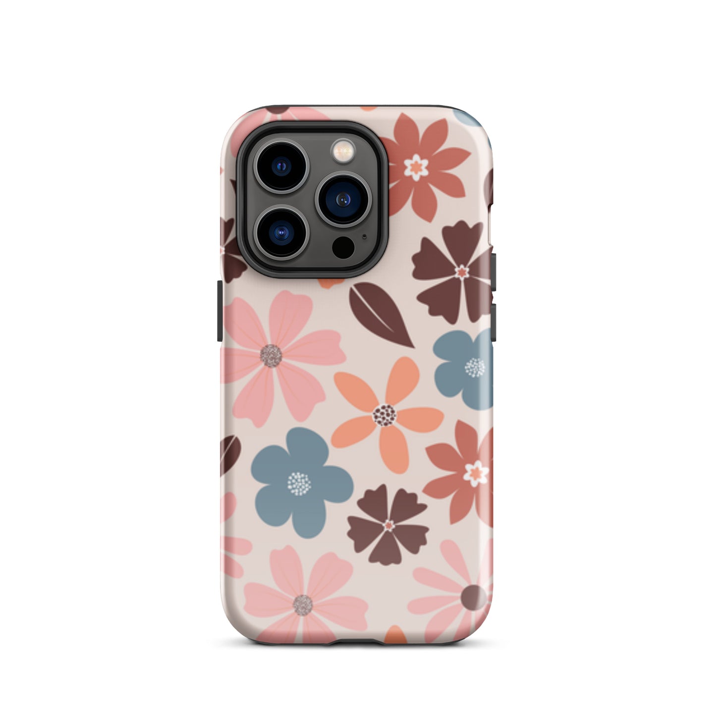 Groovy Flowers tough iPhone case