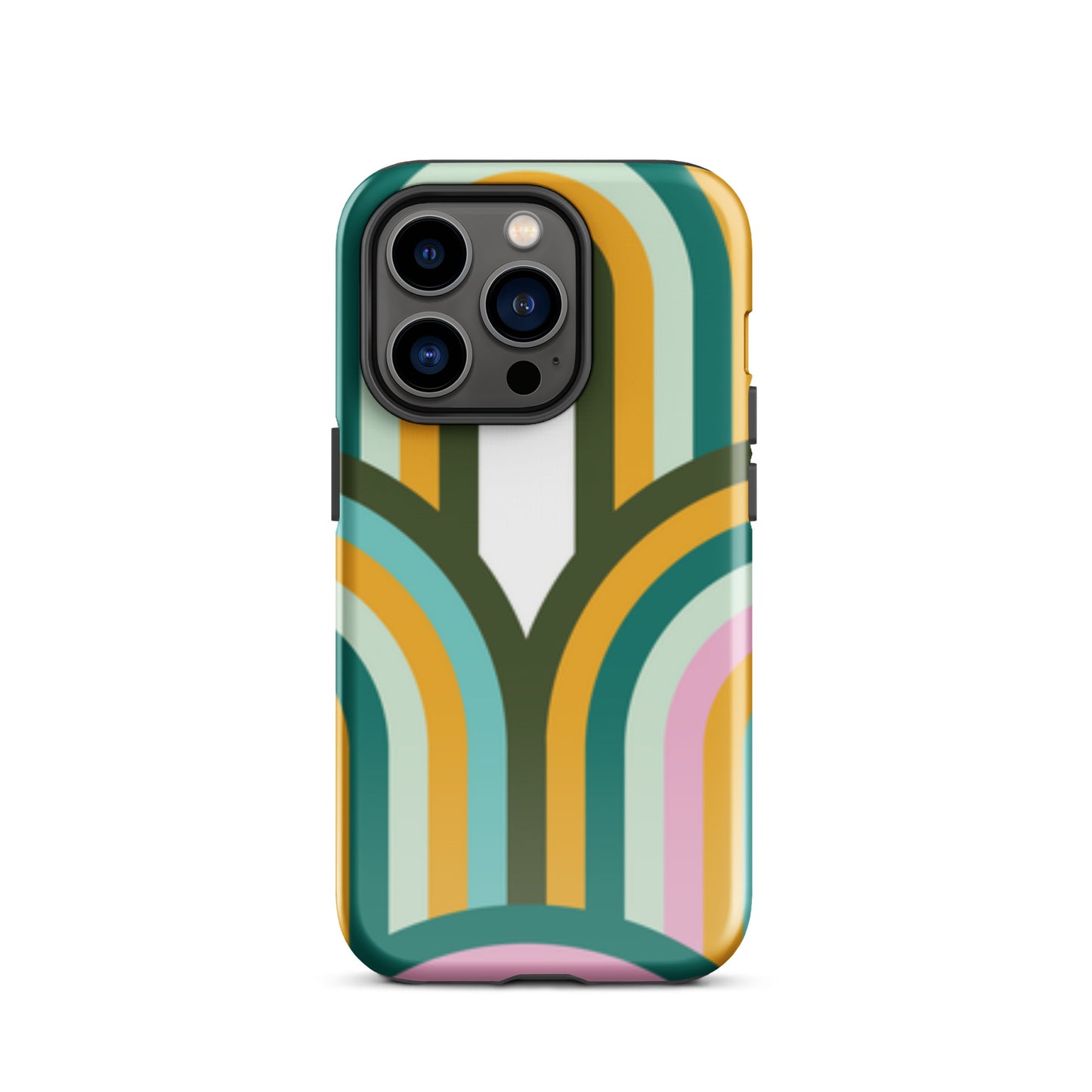 Geo Pastel tough iPhone case