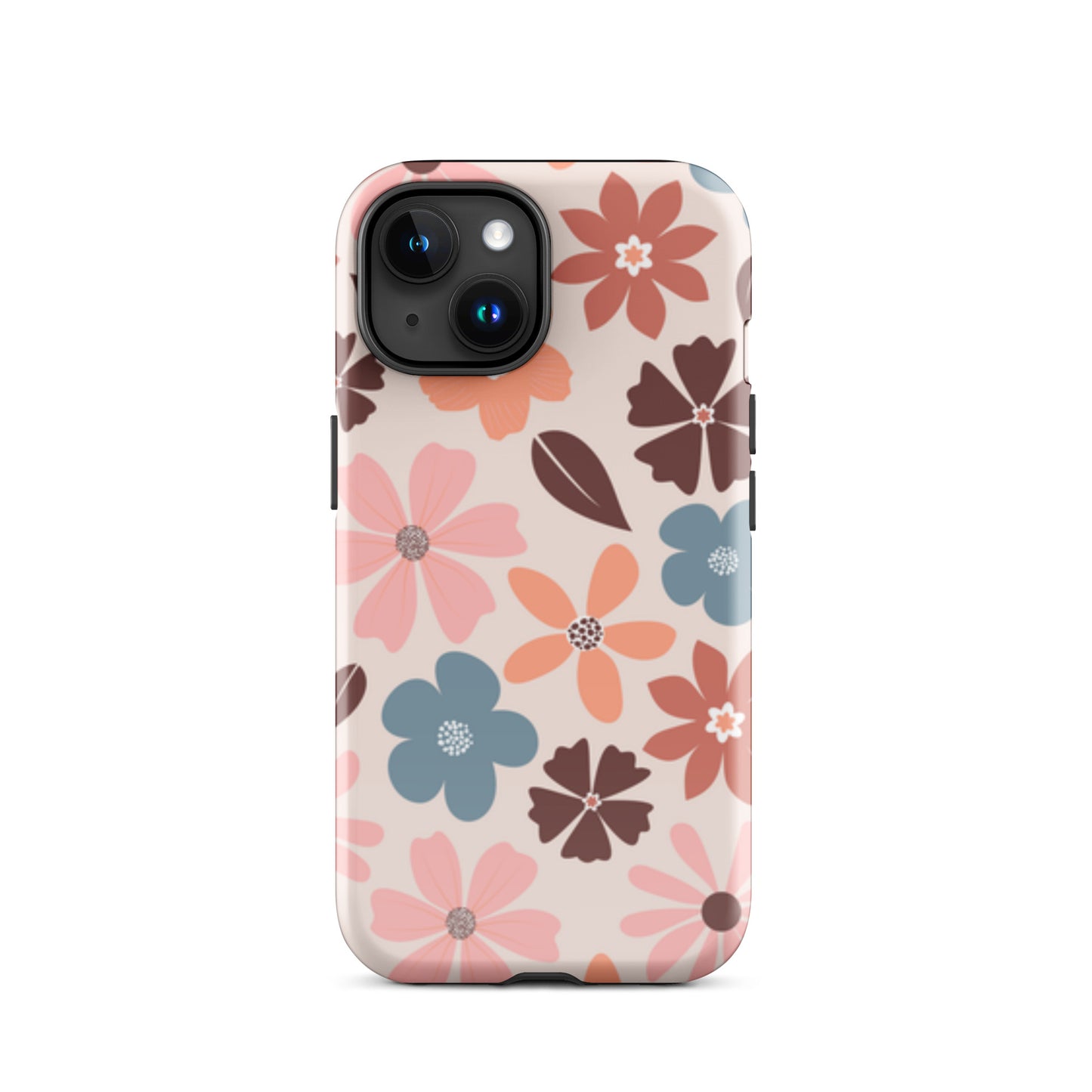 Groovy Flowers tough iPhone case