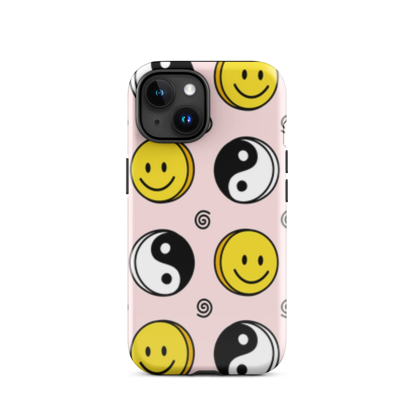 Yin Yang Smiles tough iPhone case