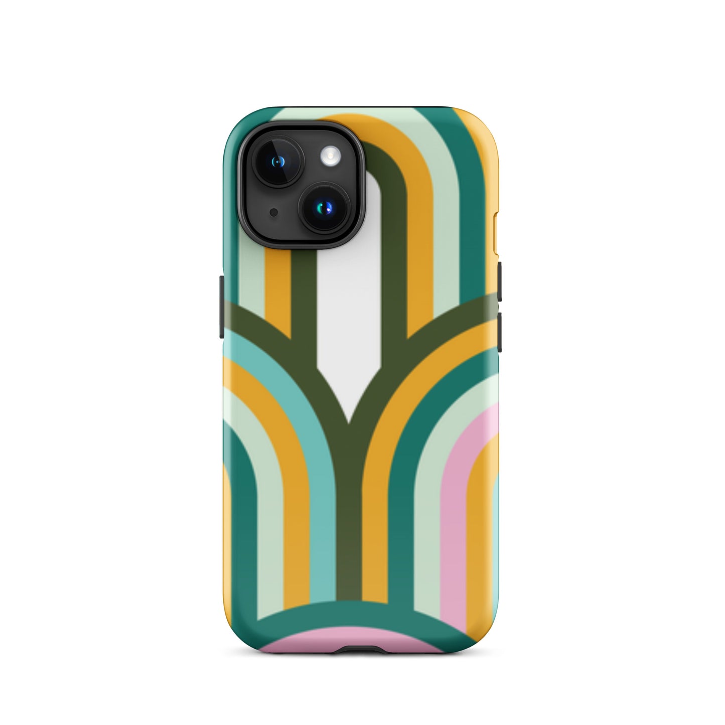 Geo Pastel tough iPhone case