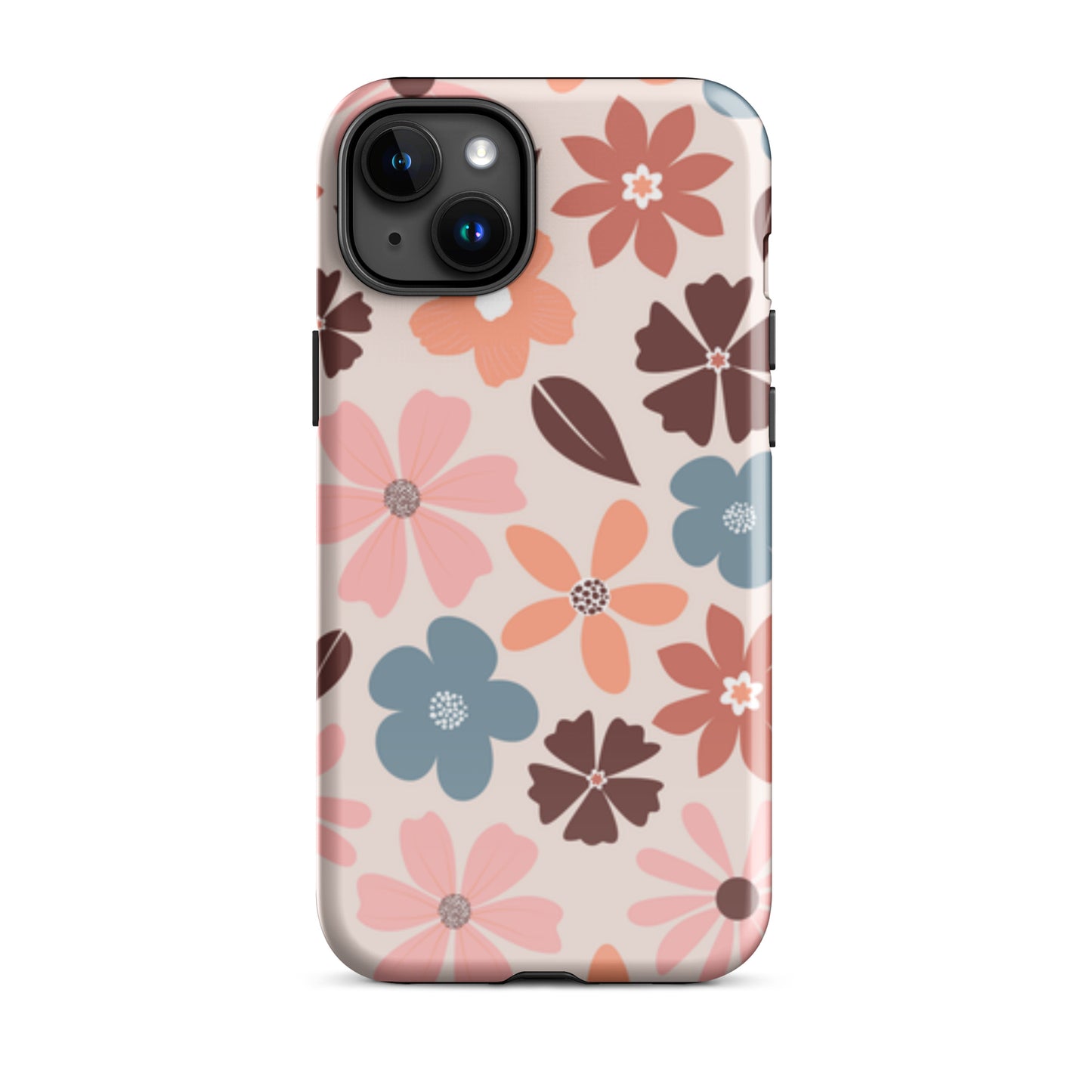 Groovy Flowers tough iPhone case