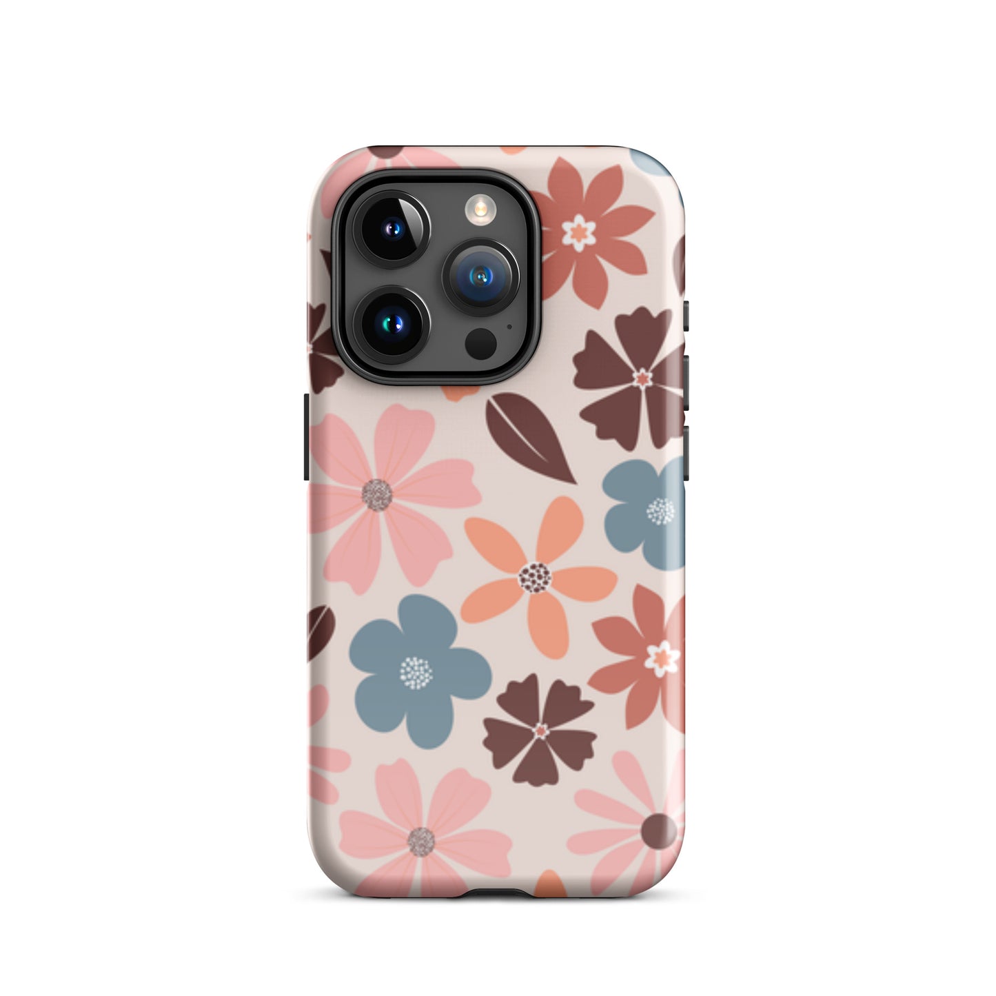 Groovy Flowers tough iPhone case