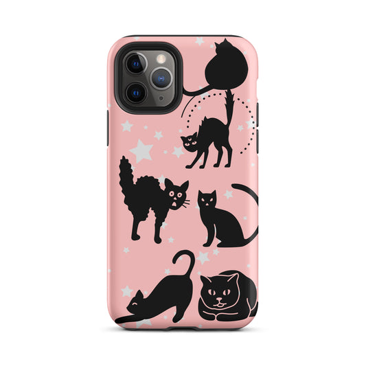 Pink Cats tough iPhone case