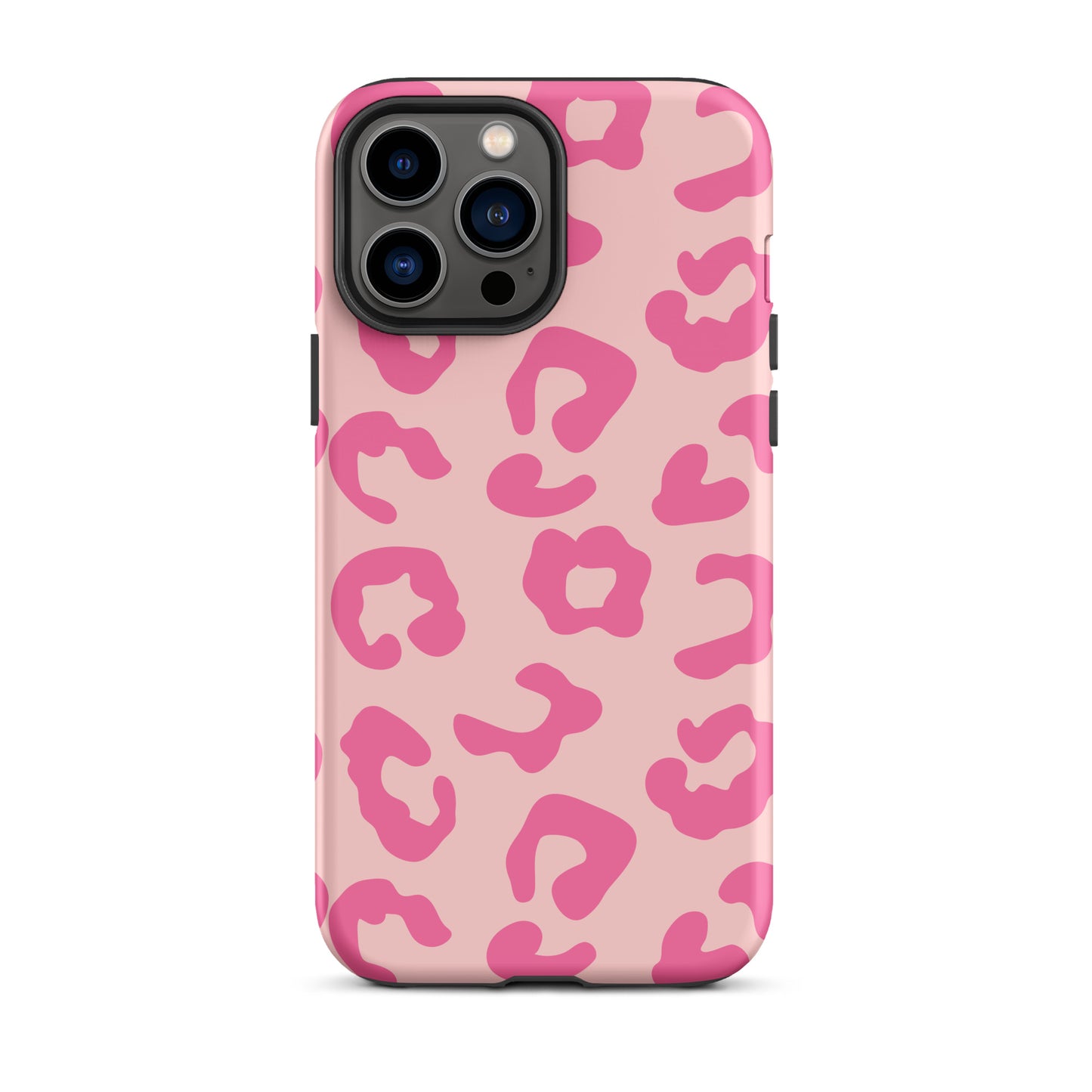 Double Pink Leopard iPhone case