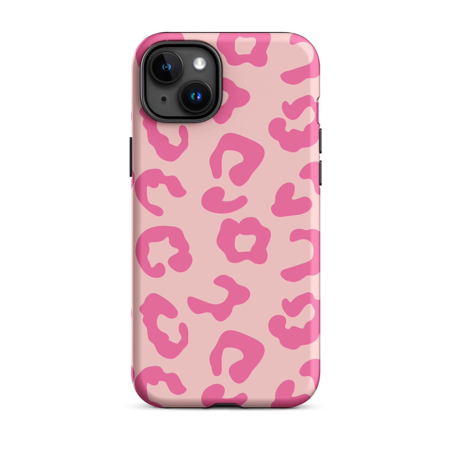 Double Pink Leopard iPhone case