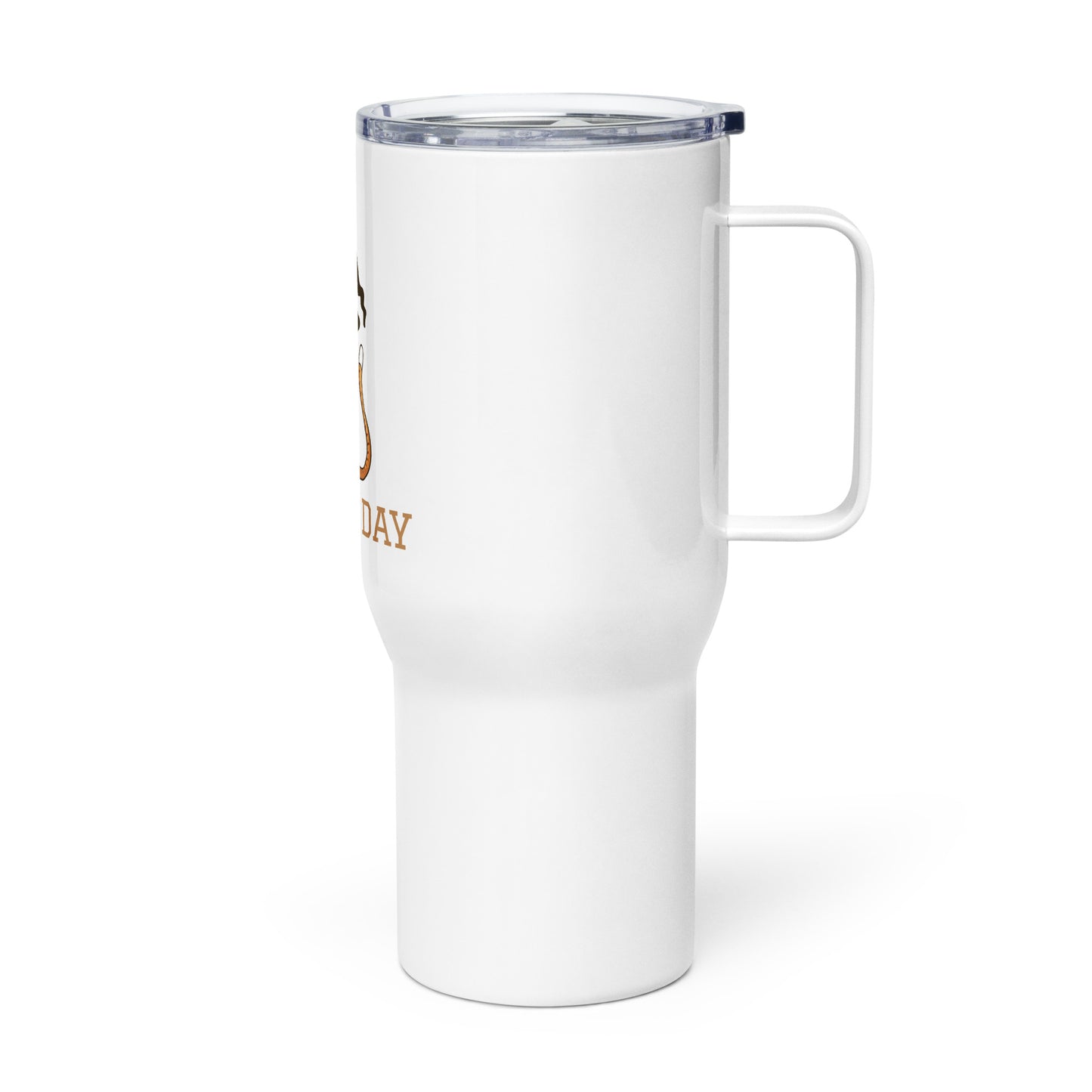 Cat Witch Travel mug with a handle