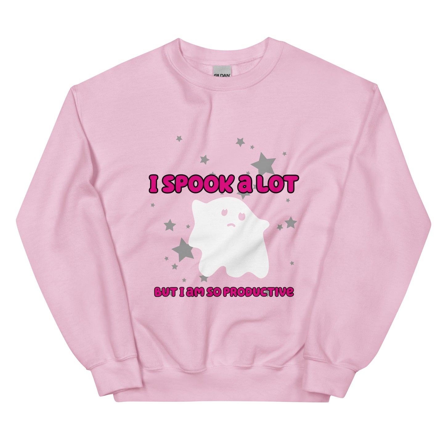 Pink Ghost Sweatshirt