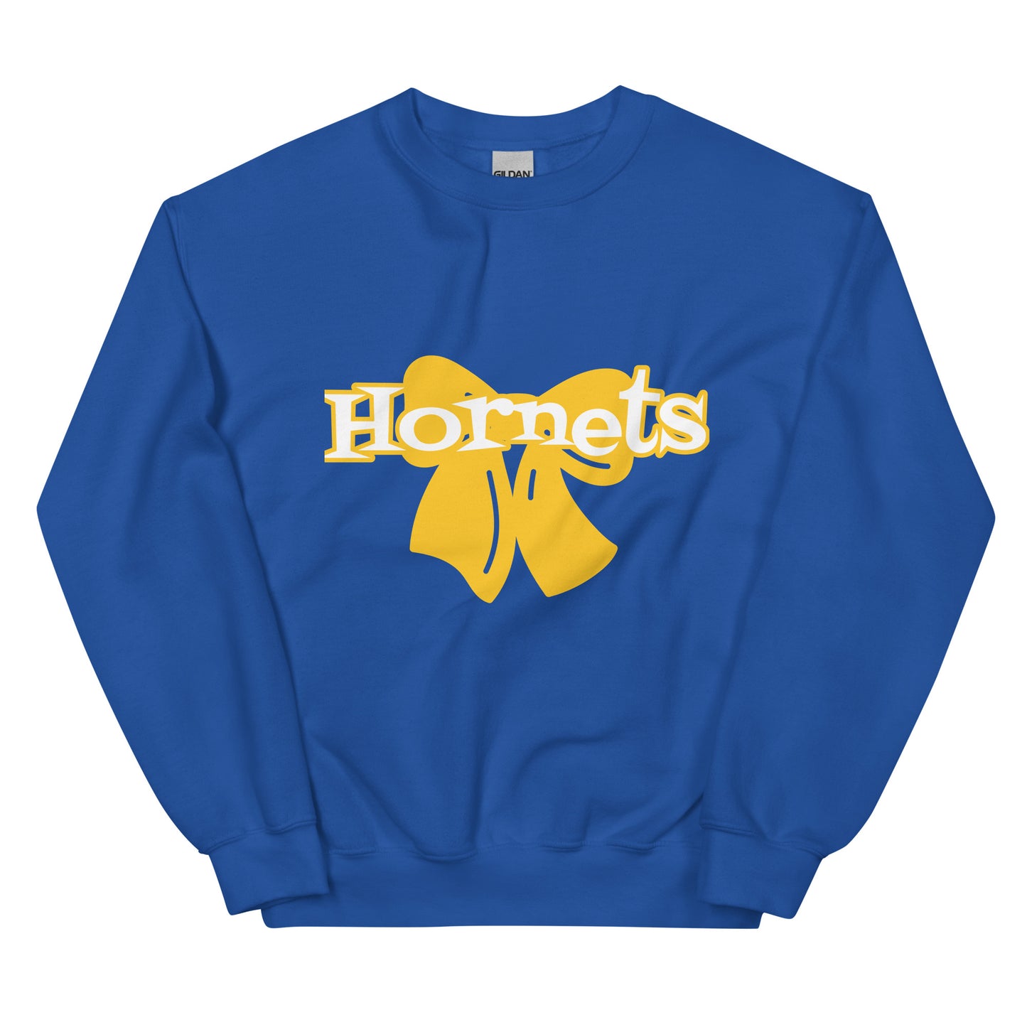 Blue Hornets Bow Sweatshirt