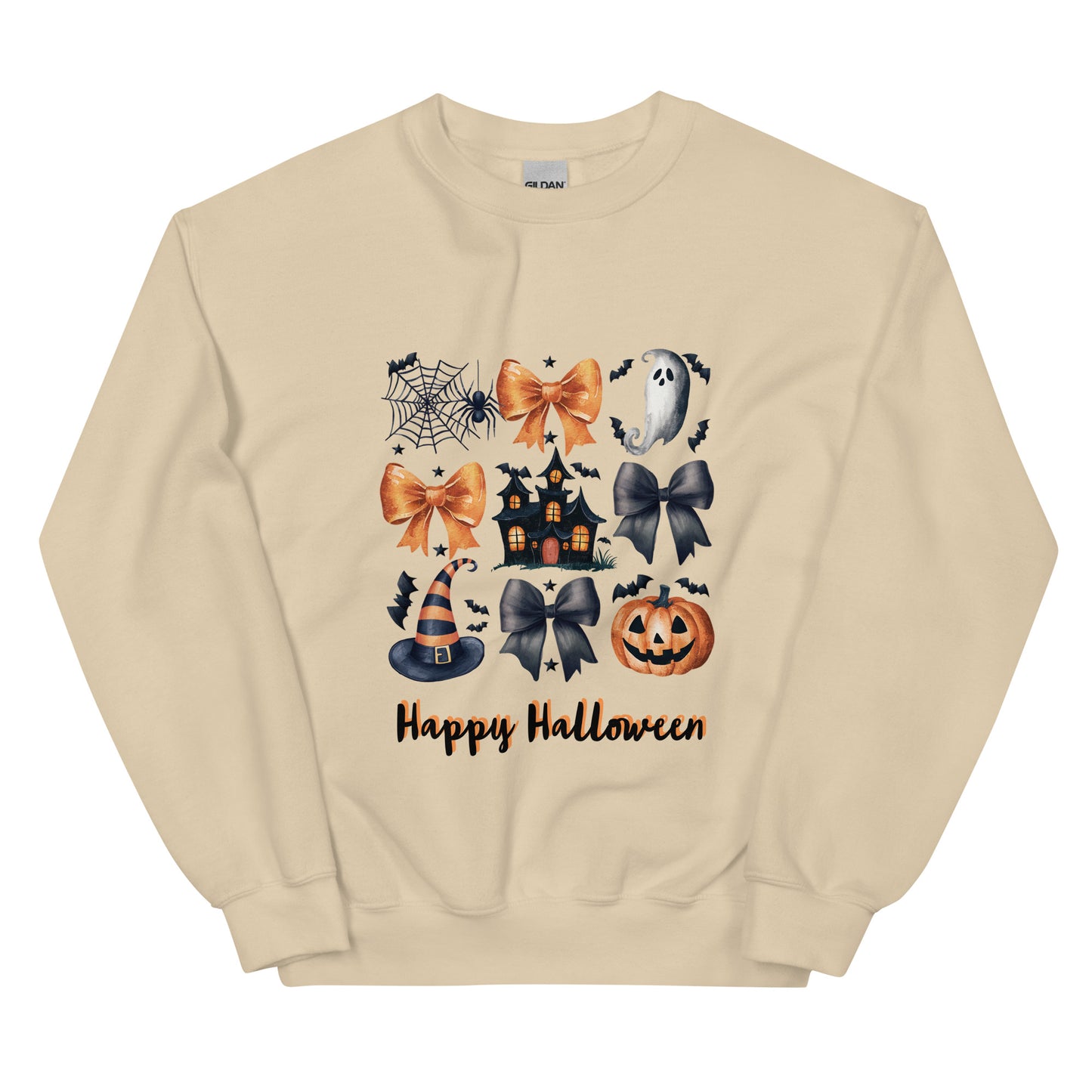 Halloween Bow Unisex Sweatshirt