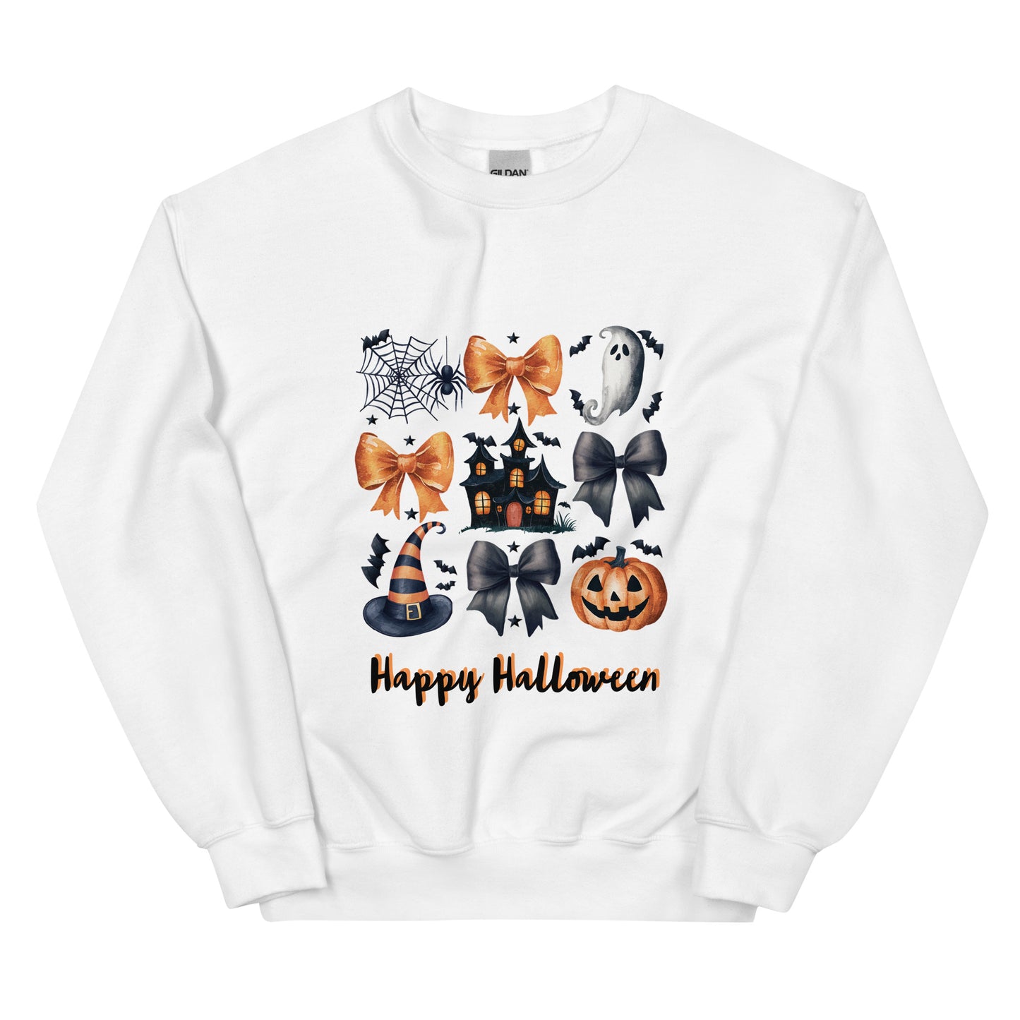 Halloween Bow Unisex Sweatshirt