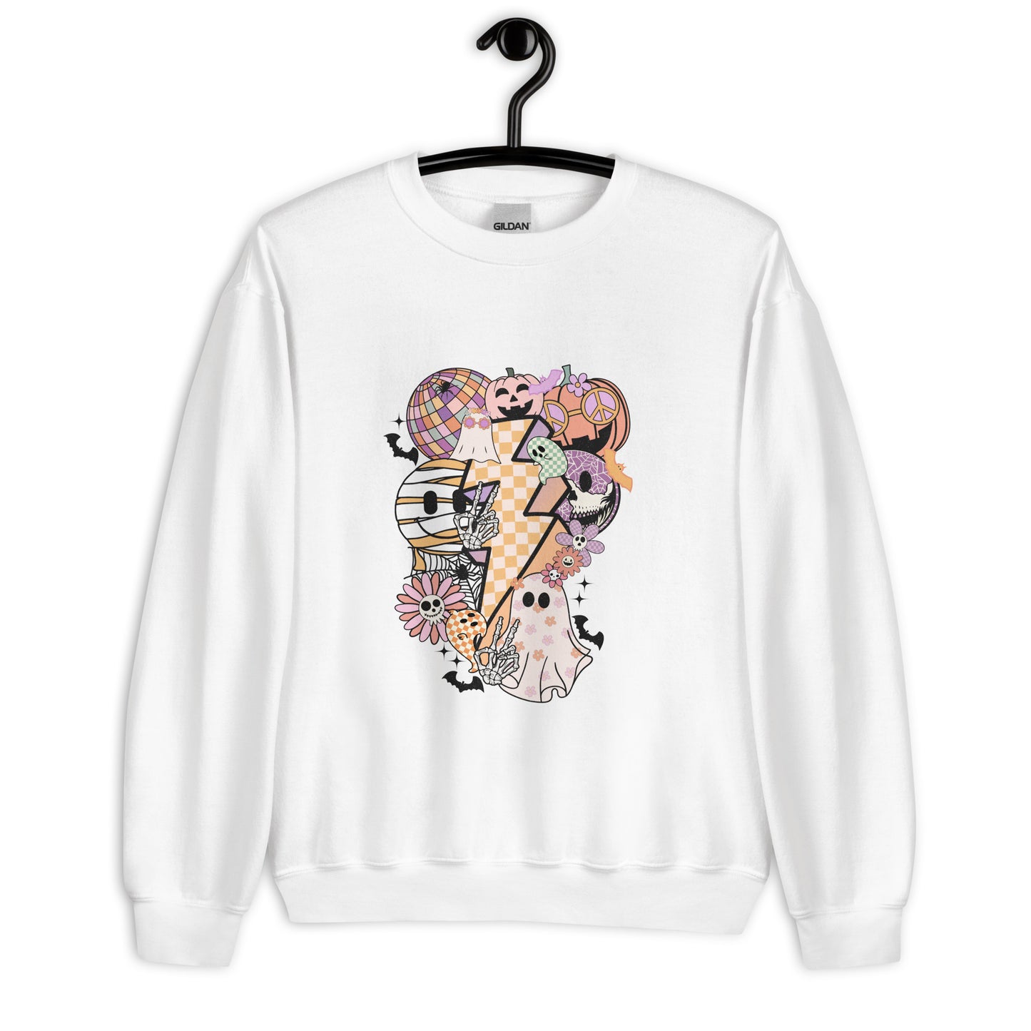 Groovy Lighting Bolt Unisex Sweatshirt