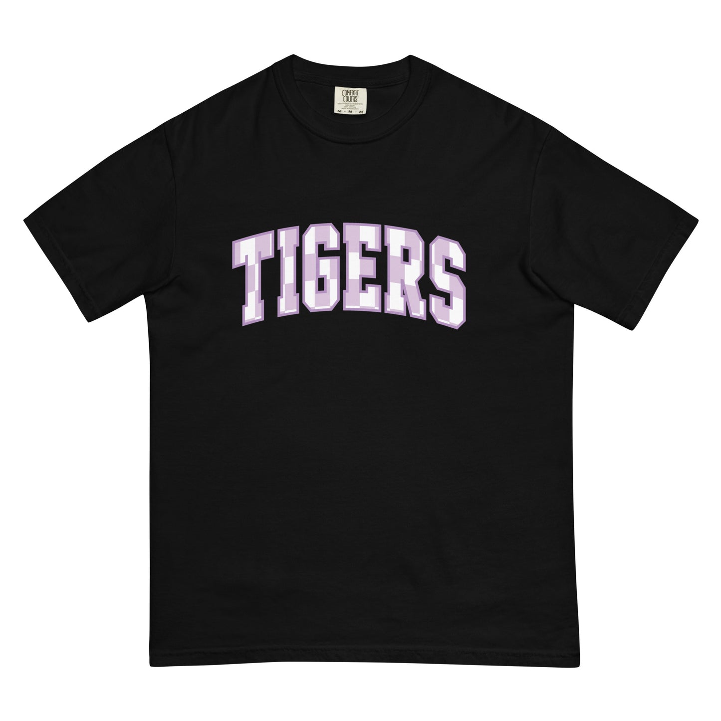 Checkerboard TIGERS Comfort Colors Unisex garment-dyed heavyweight t-shirt