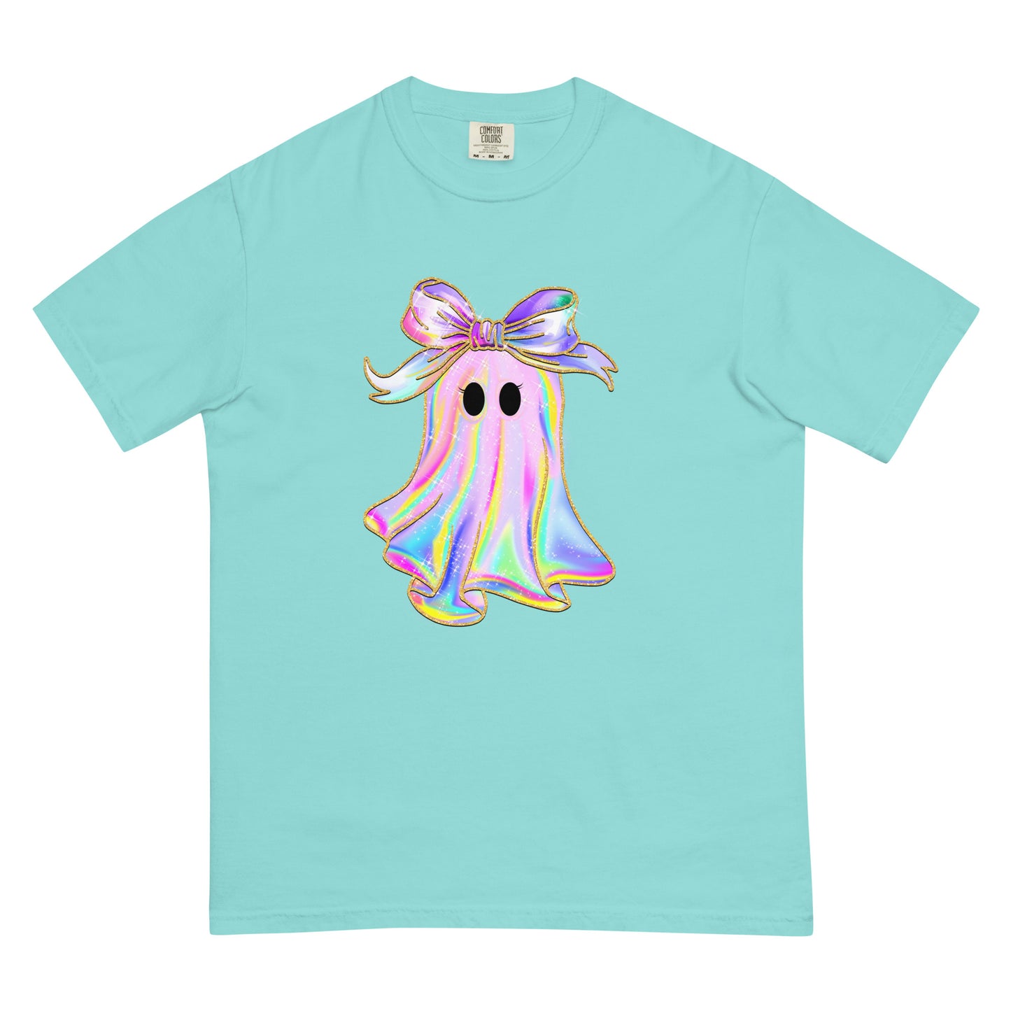 Iridescent Girly Ghost CC Unisex garment-dyed heavyweight t-shirt