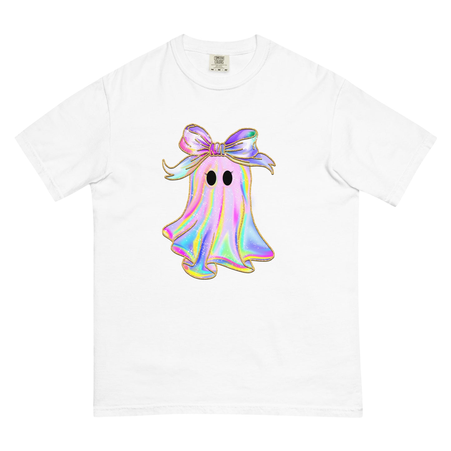 Iridescent Girly Ghost CC Unisex garment-dyed heavyweight t-shirt