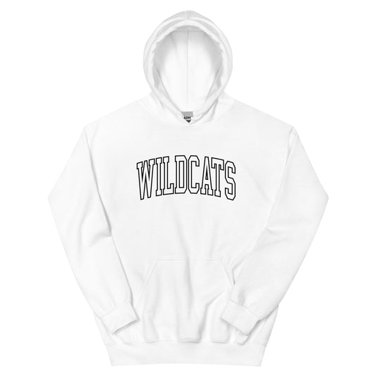 Wildcat Large Font Unisex Hoodie