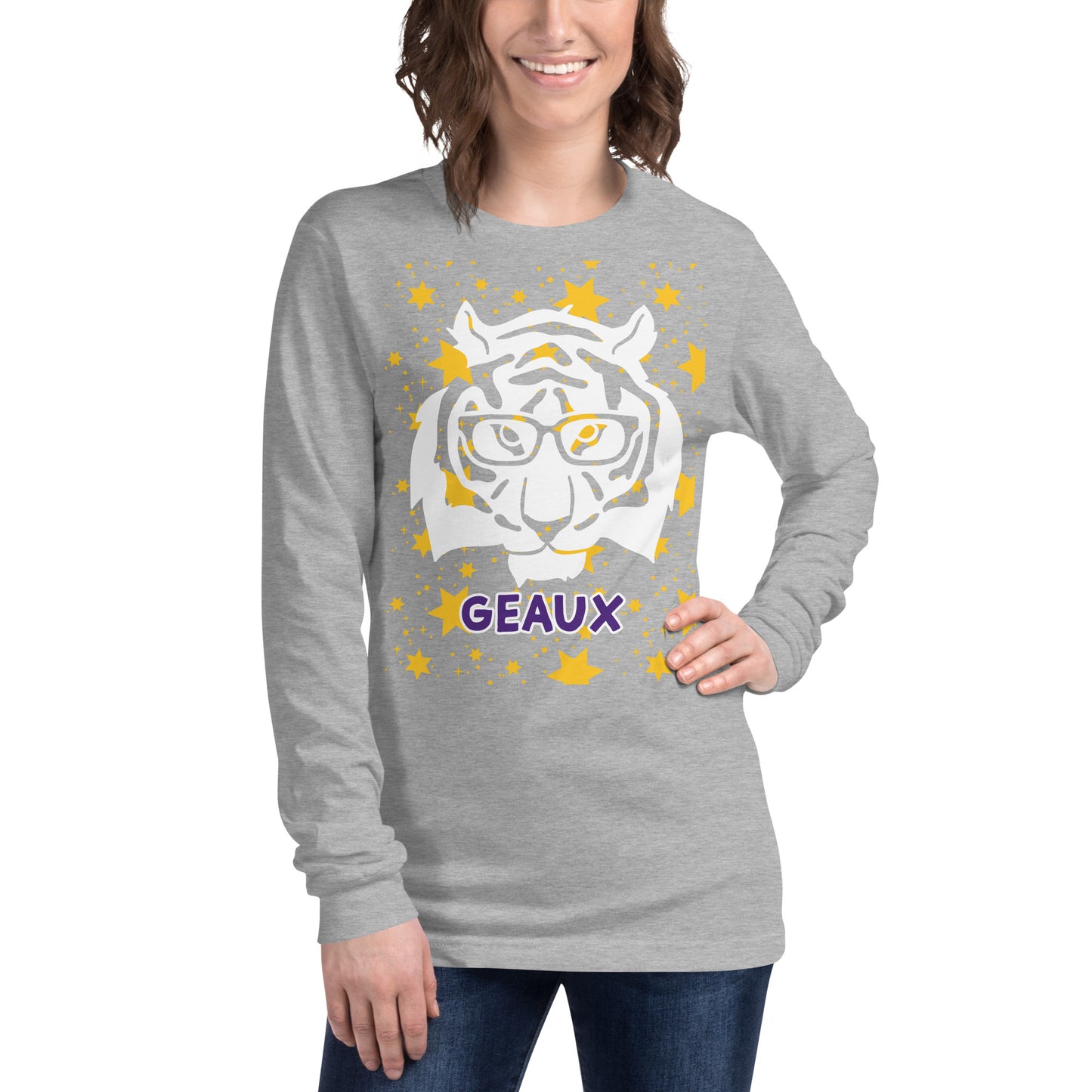 Geaux Stars Long Sleeve Tee