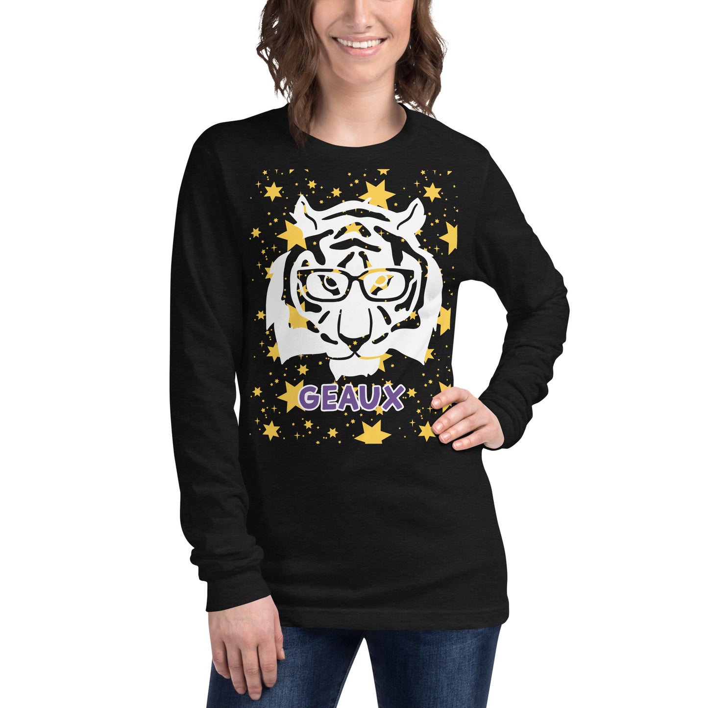 Geaux Stars Long Sleeve Tee