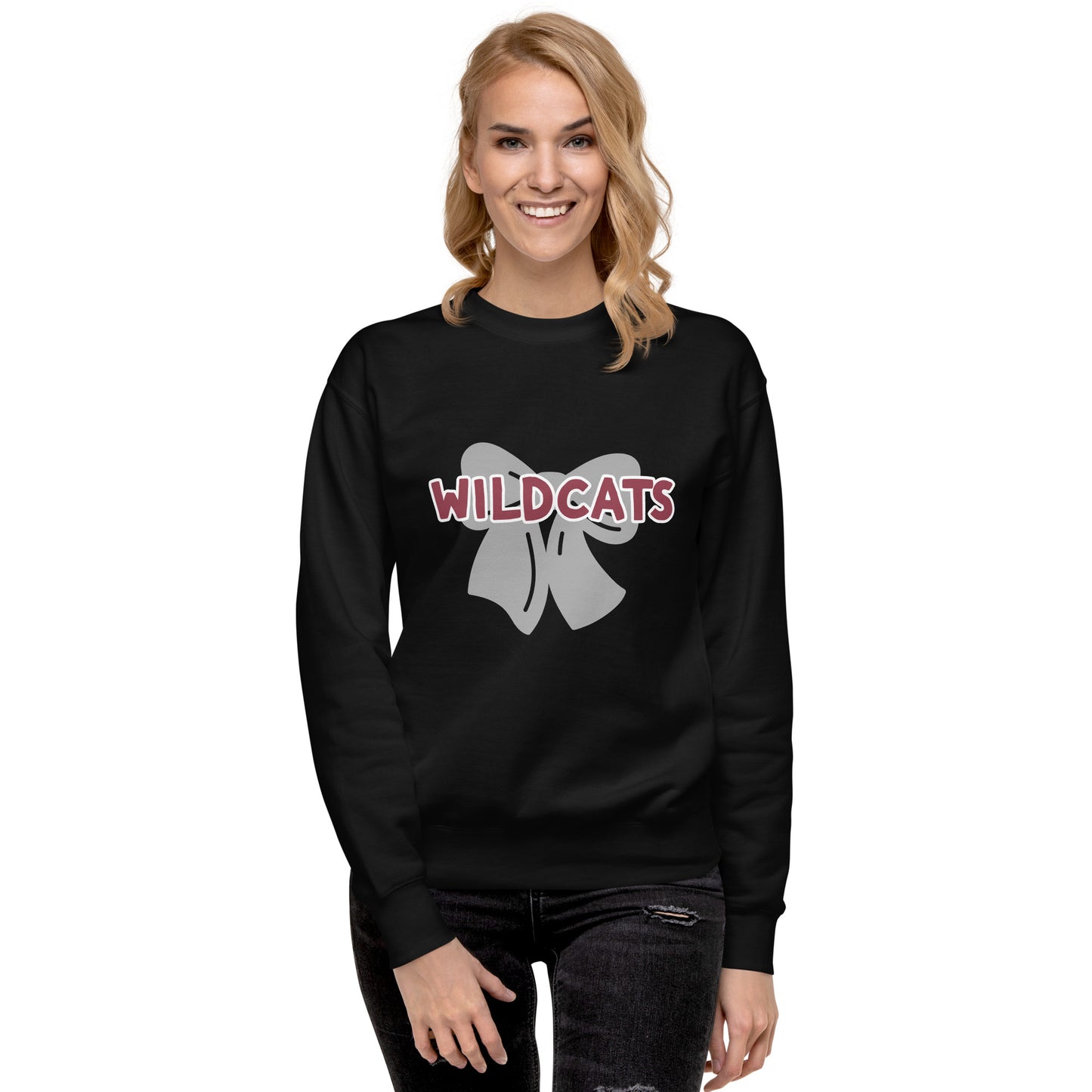 Wildcats Bow Sweatshirt