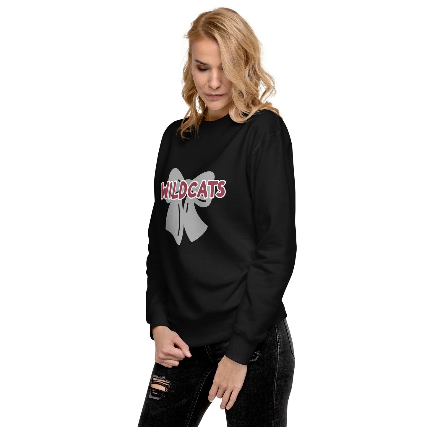 Wildcats Bow Sweatshirt