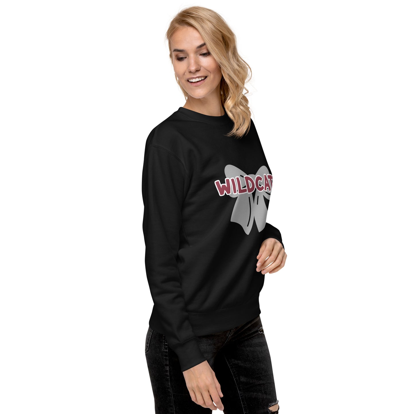 Wildcats Bow Sweatshirt