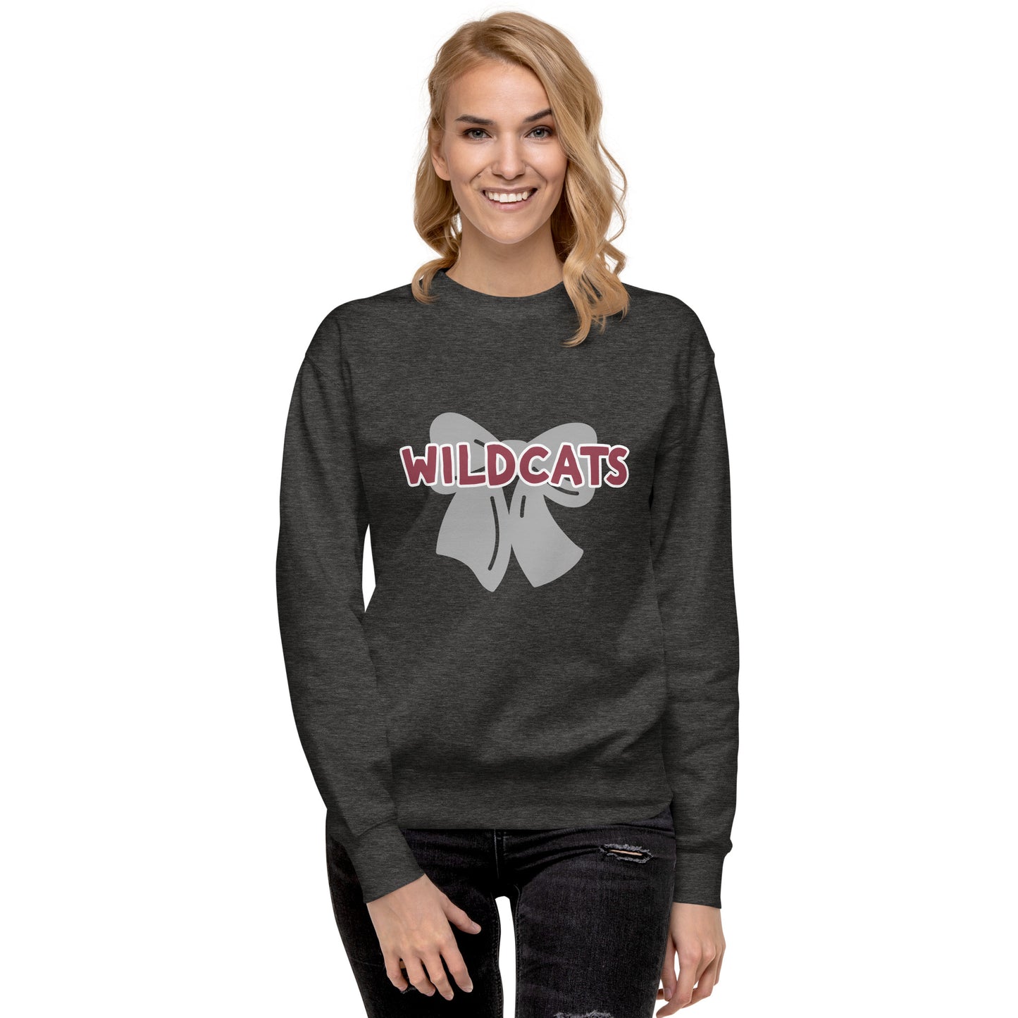 Wildcats Bow Sweatshirt