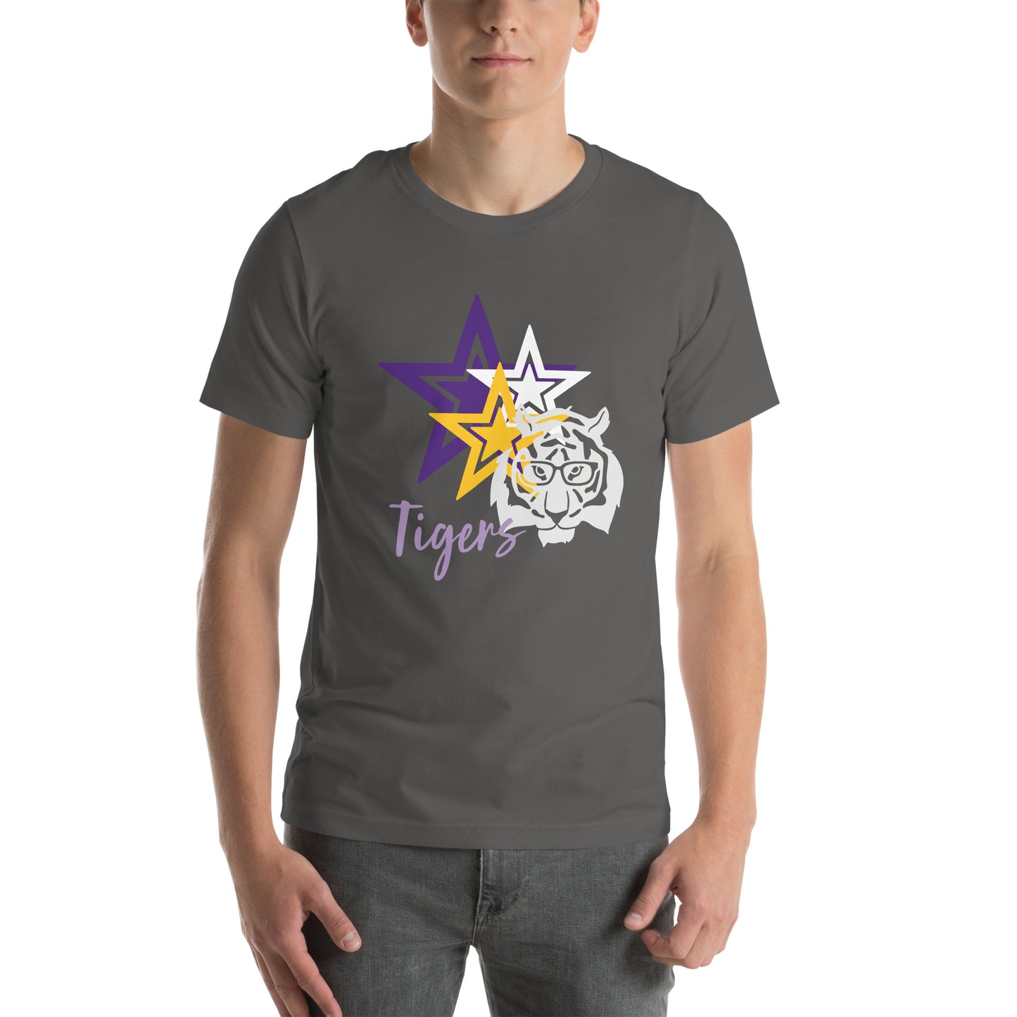 Purple and Gold Stars T-shirt