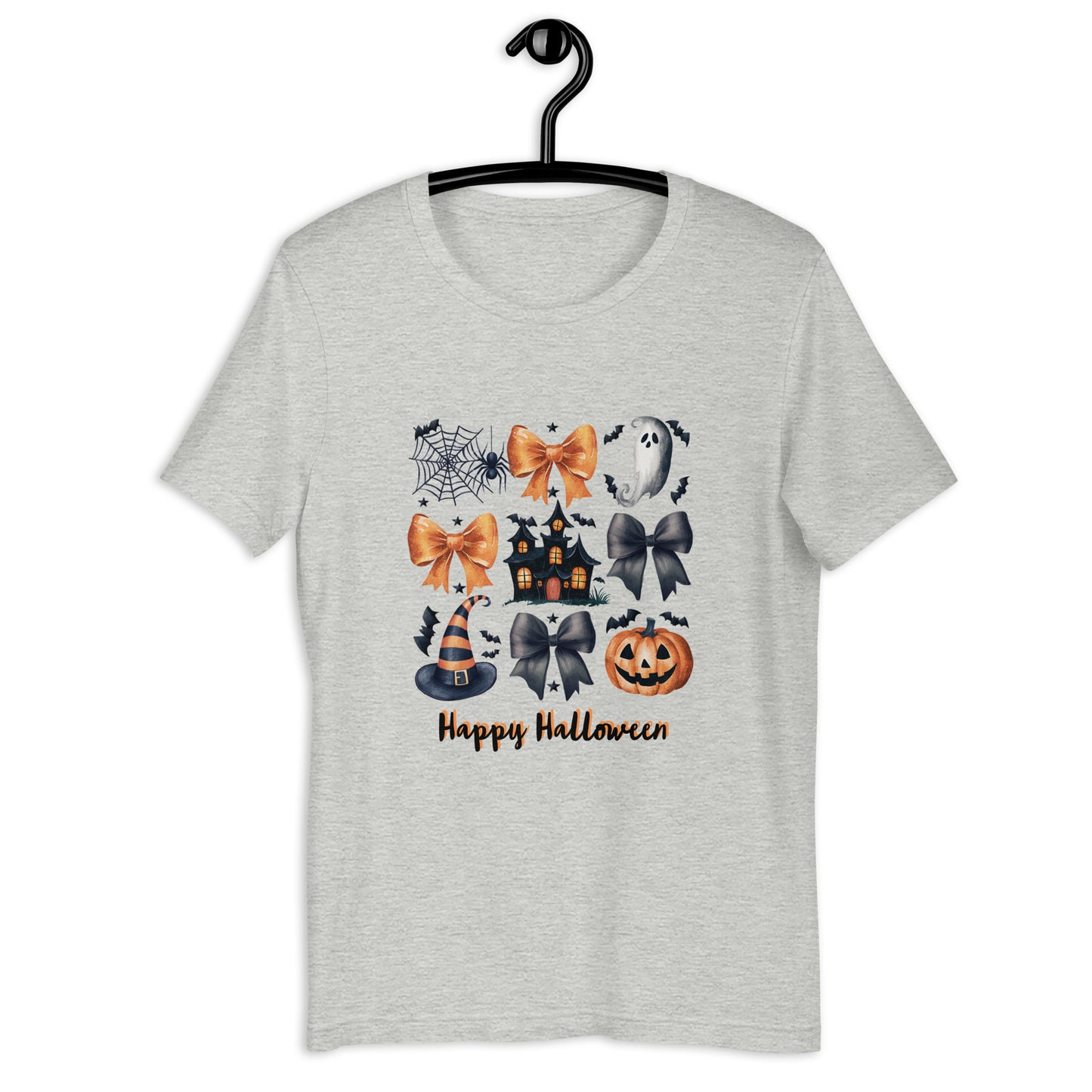 Halloween Bow Unisex t-shirt