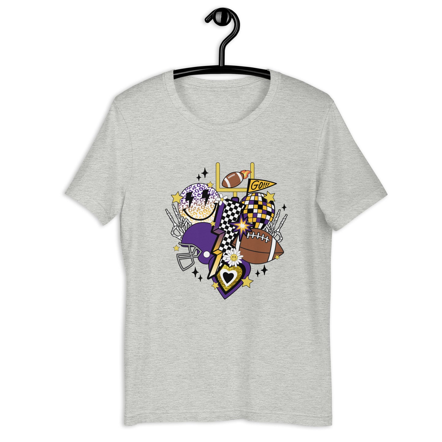 Tigers Lightning Bolt Unisex t-shirt