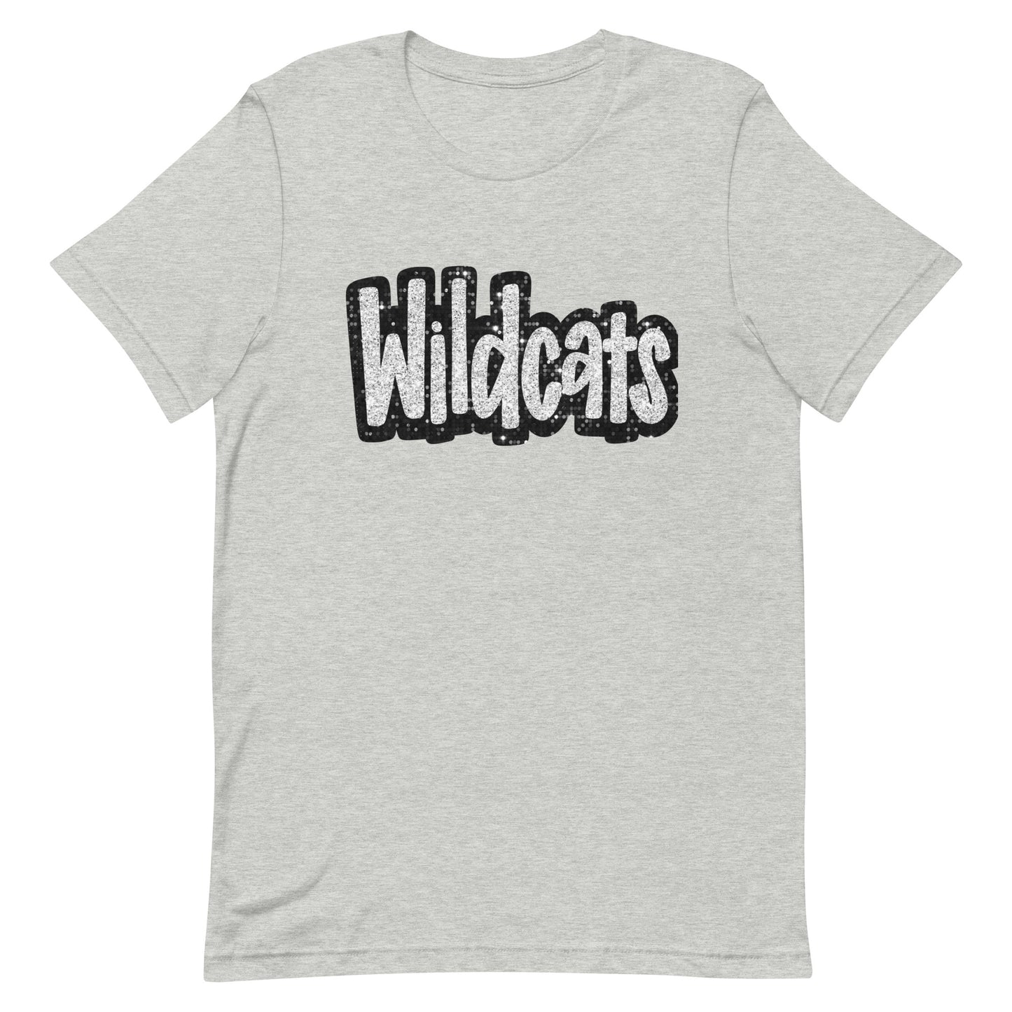 Wildcats Capital Sequin Look Unisex t-shirt