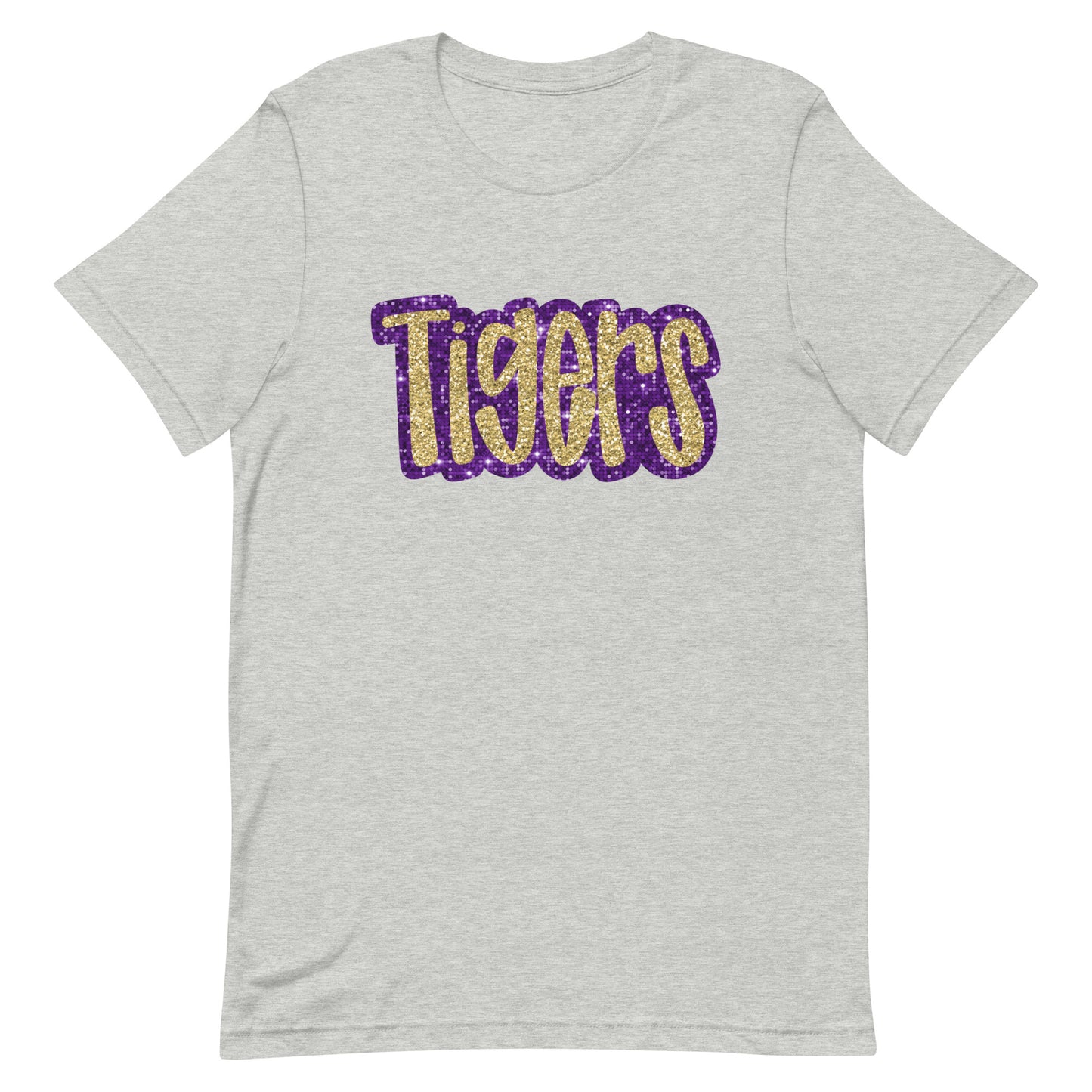 Tigers 2 sequin look Unisex t-shirt