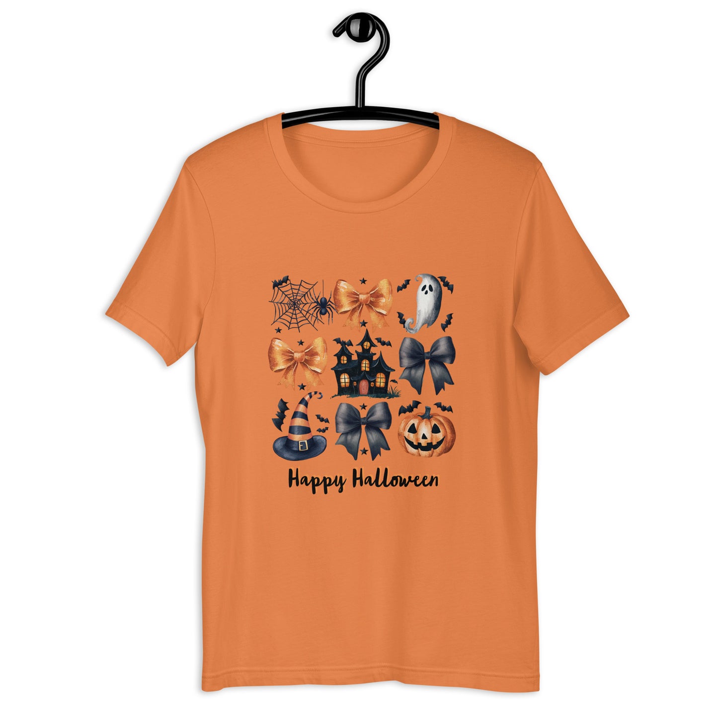 Halloween Bow Unisex t-shirt