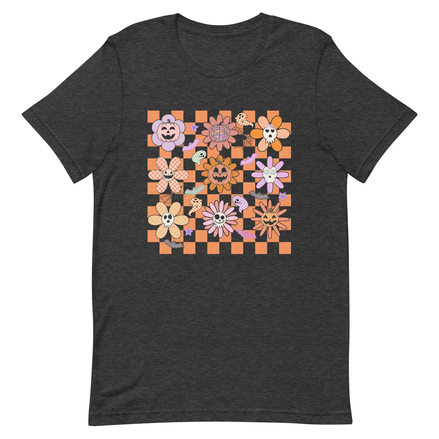 Halloween Grid Unisex t-shirt