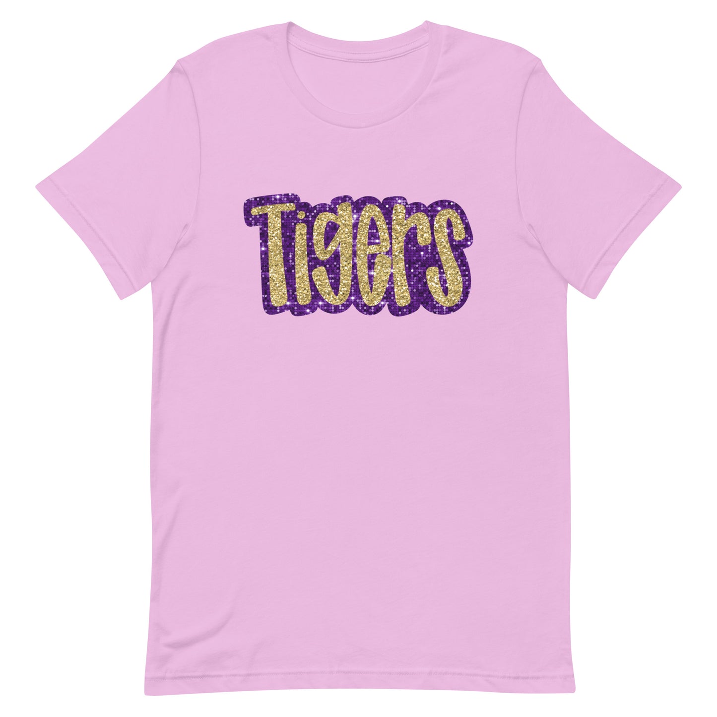 Tigers 2 sequin look Unisex t-shirt