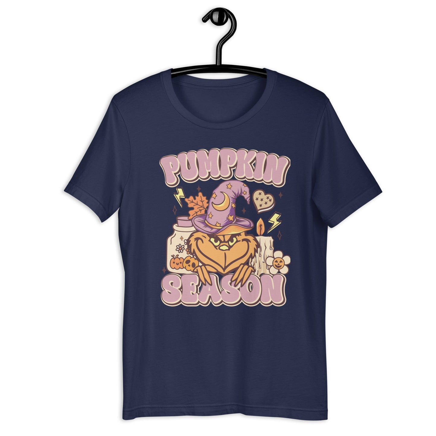 Pumpkin Season Grinch 3 Unisex t-shirt